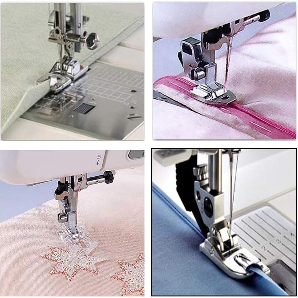 Kit de 11 Pies de Prensatelas SZBZ para Máquina de Coser