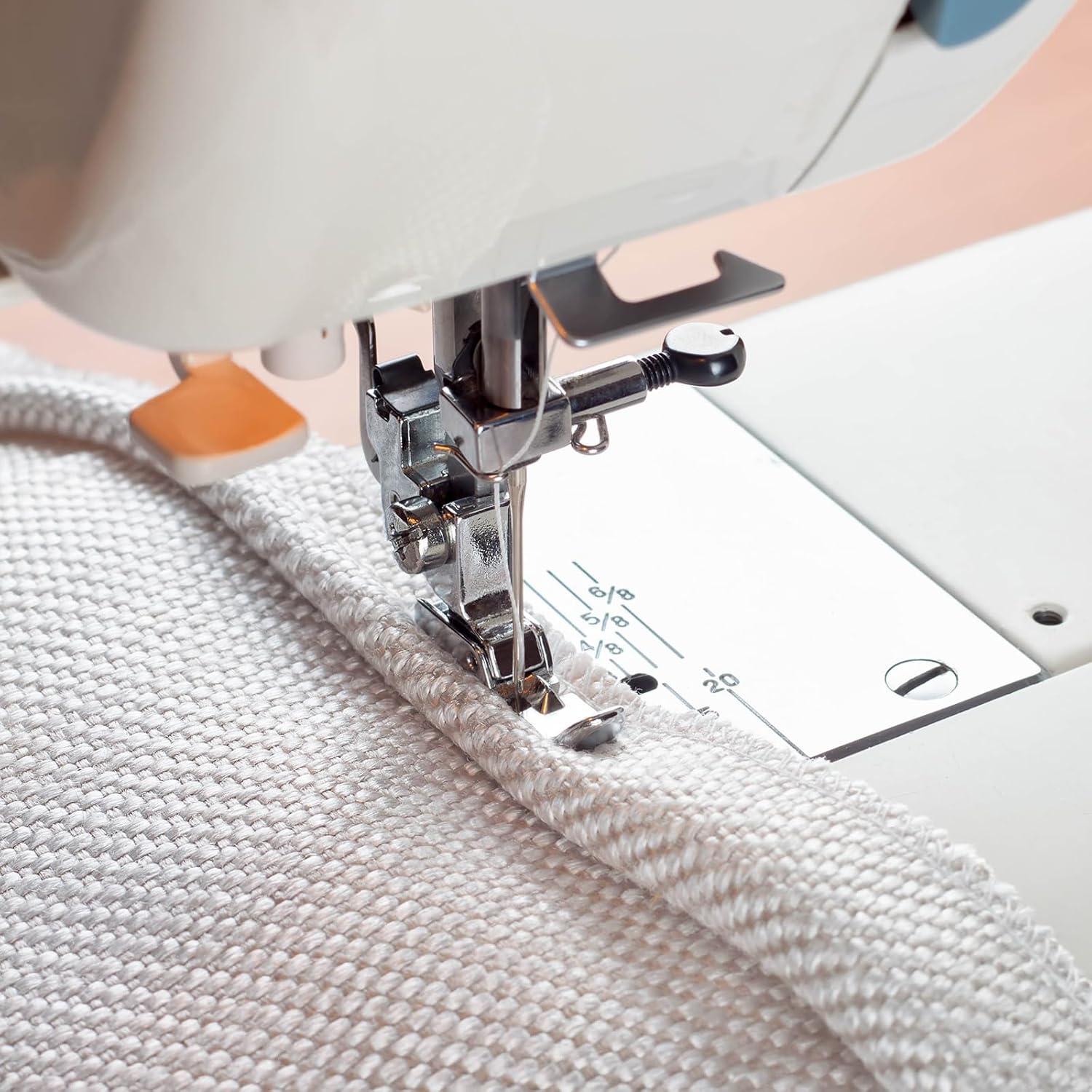 Pie Prensatelas para Cremallera FIKLOTA Compatible con Singer y Más