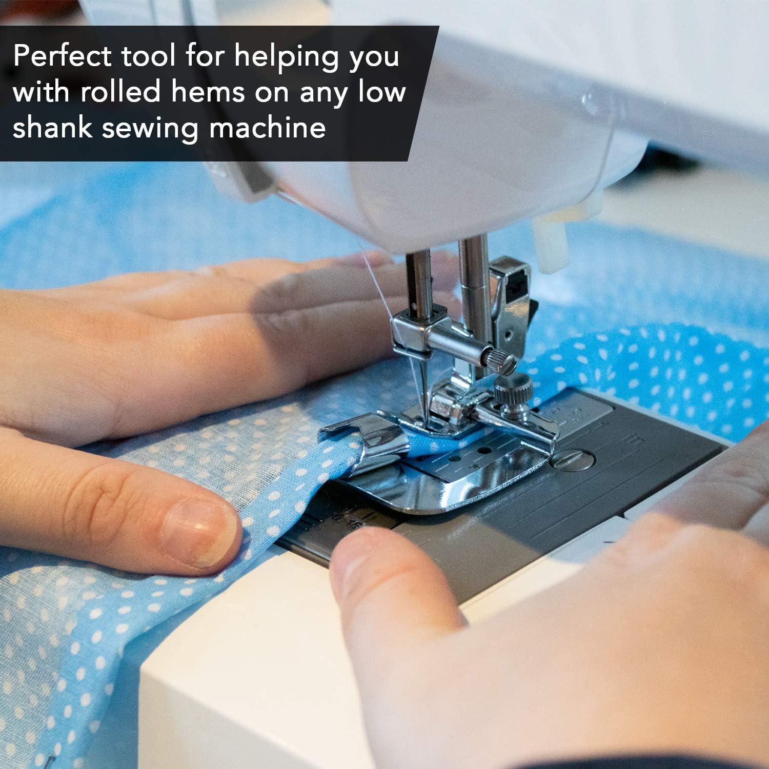 Juego de Prensatelas de Dobladillo Enrollado Kraftex - 6 Tamaños