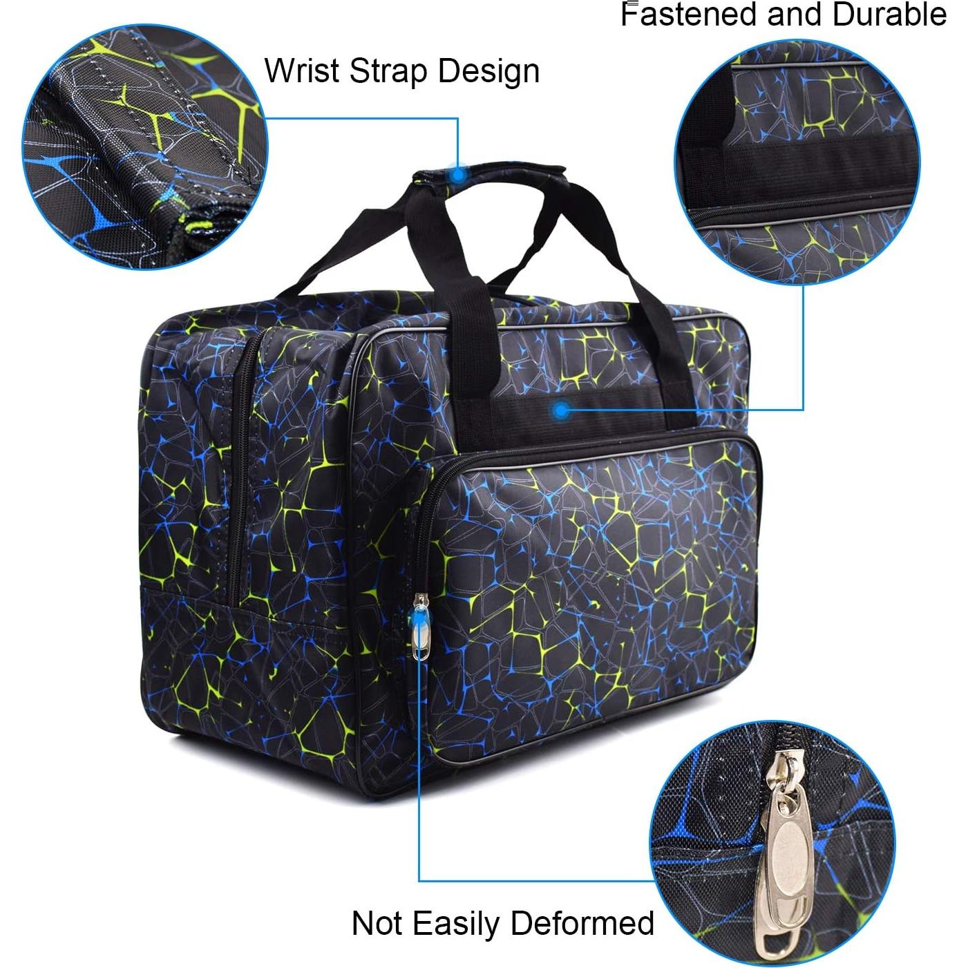 Funda de Transporte TLBTEK para Máquina de Coser Negra 45.7x22.6x33cm