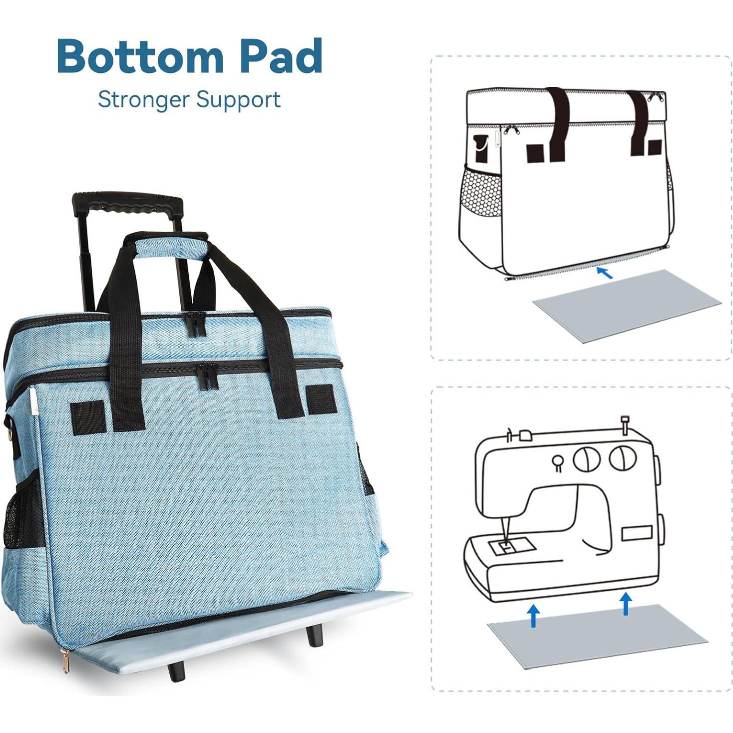 Funda Rodante para Máquina de Coser Lorzon 40x20x30 cm