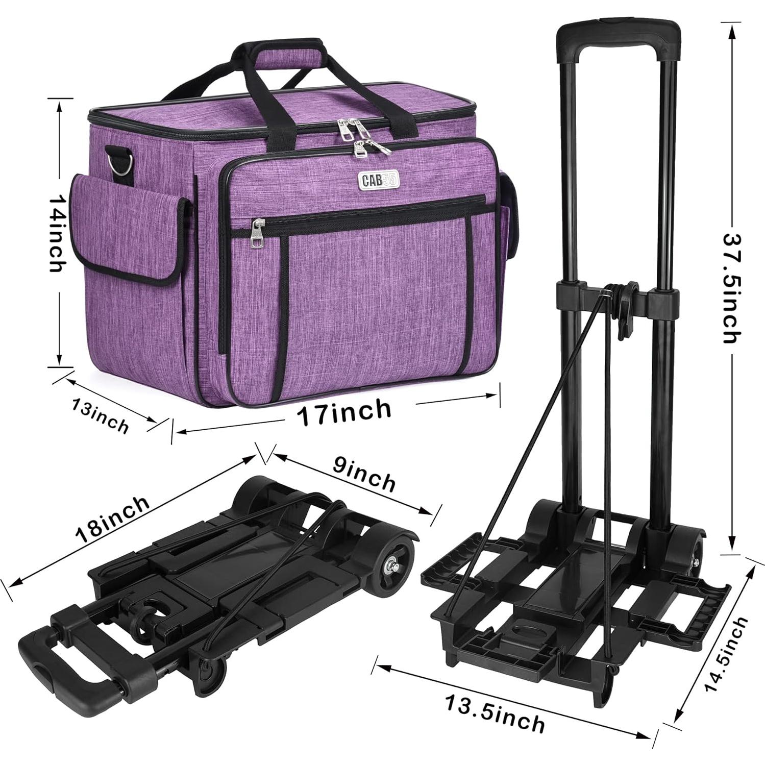 Funda de Transporte para Máquina de Coser CAB55 con Ruedas