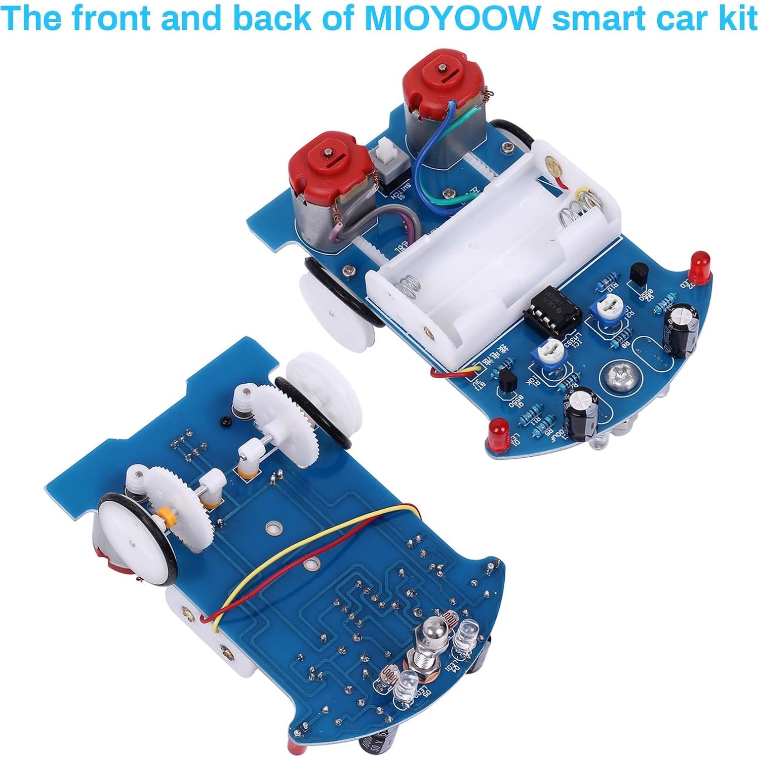Kit de Soldadura MiOYOOW Coche Robot Seguidor Línea STEM