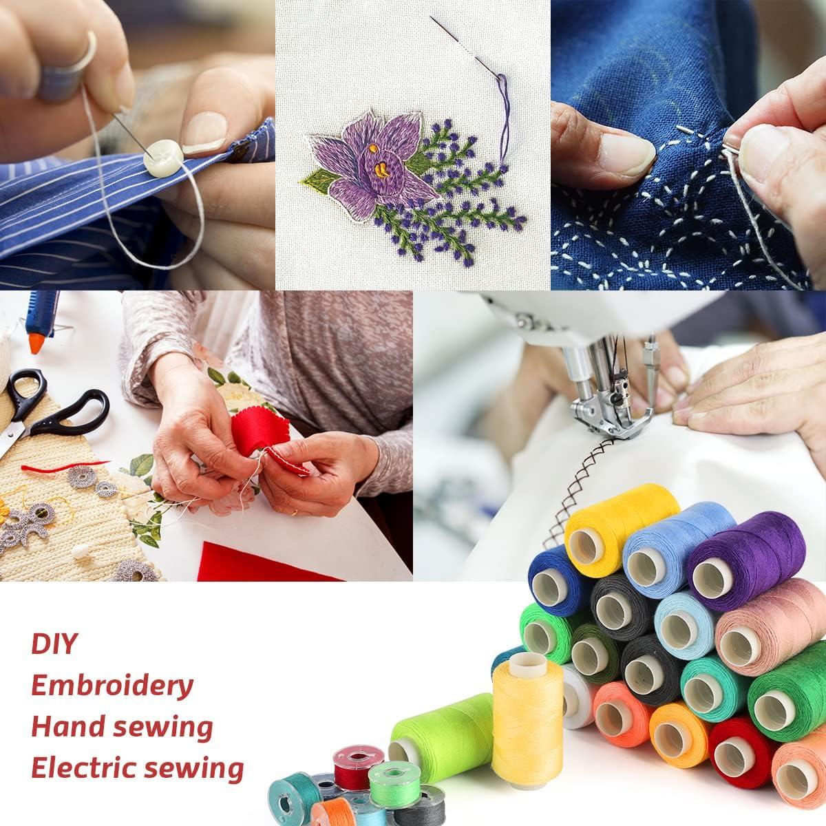 Kit de Costura Blibly 72 Piezas con 36 Colores de Hilo