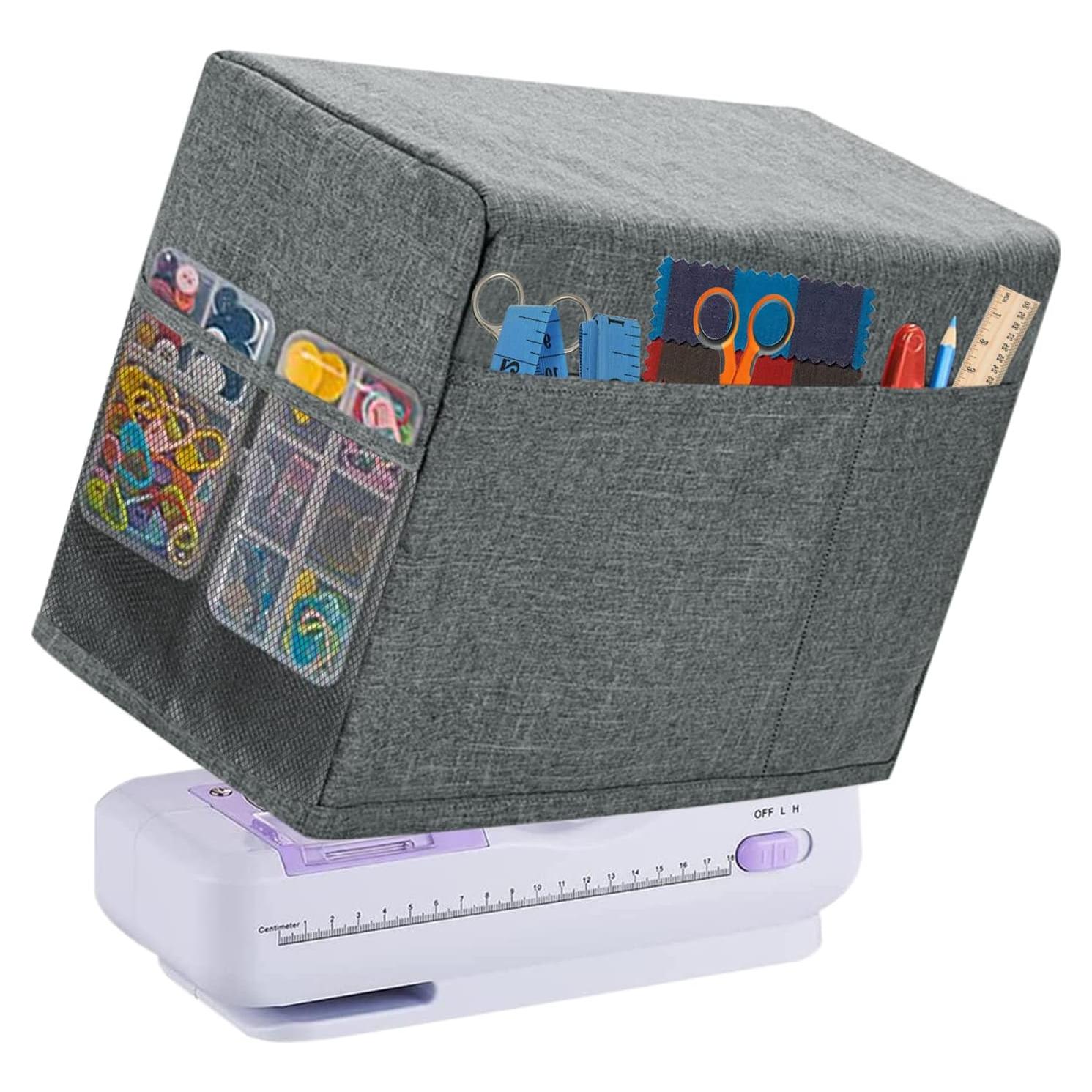 Funda Antipolvo Boczif para Máquina de Coser con Bolsillos