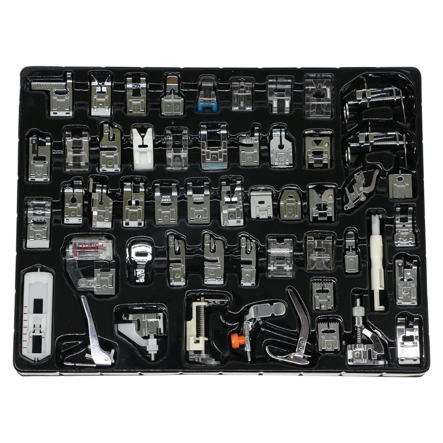 Juego de 52 PIES Prensatelas Universal Bajo Shank STORMSHOPPING