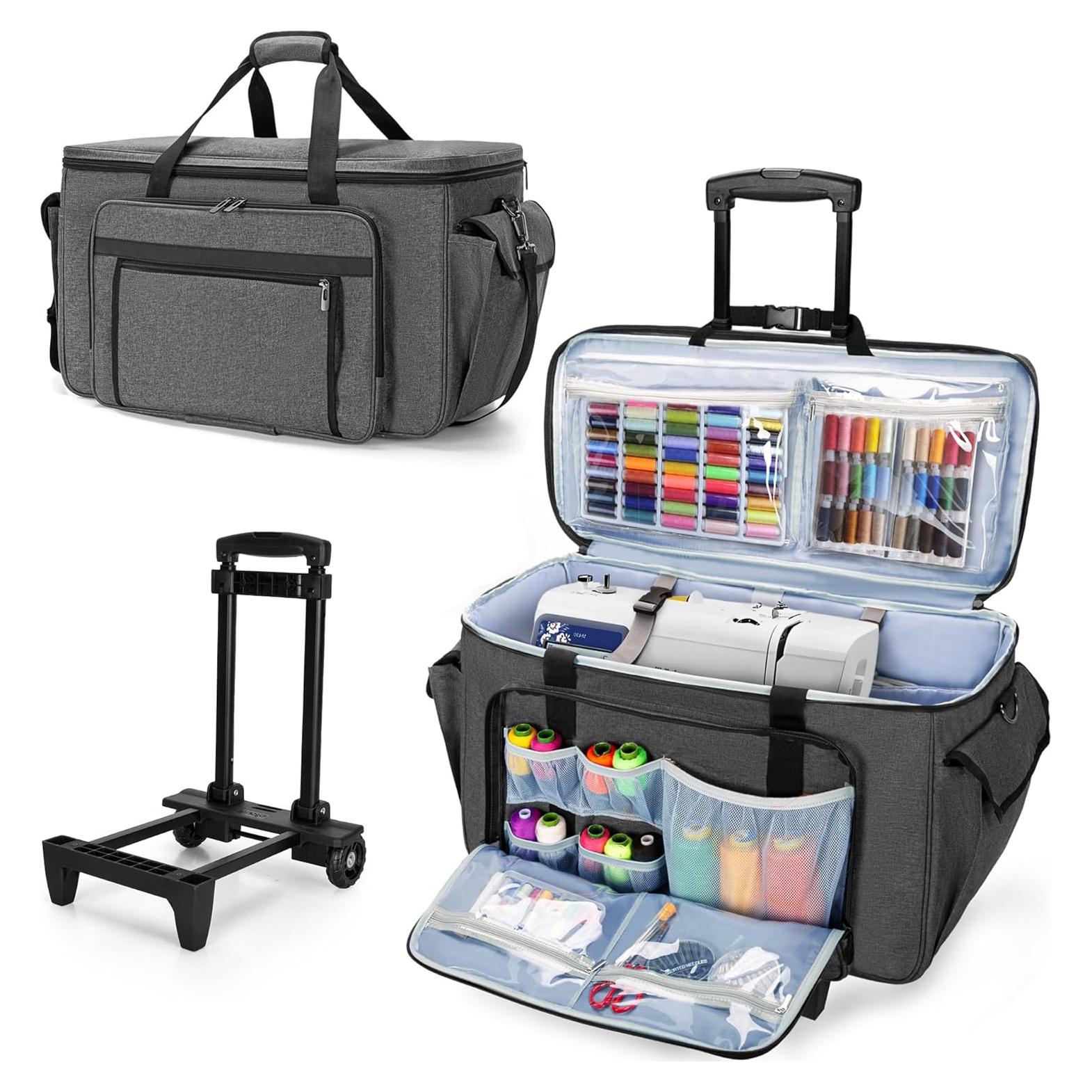 Funda de Transporte CURMIO para Máquina de Coser y Bordar 56.4x24.1cm