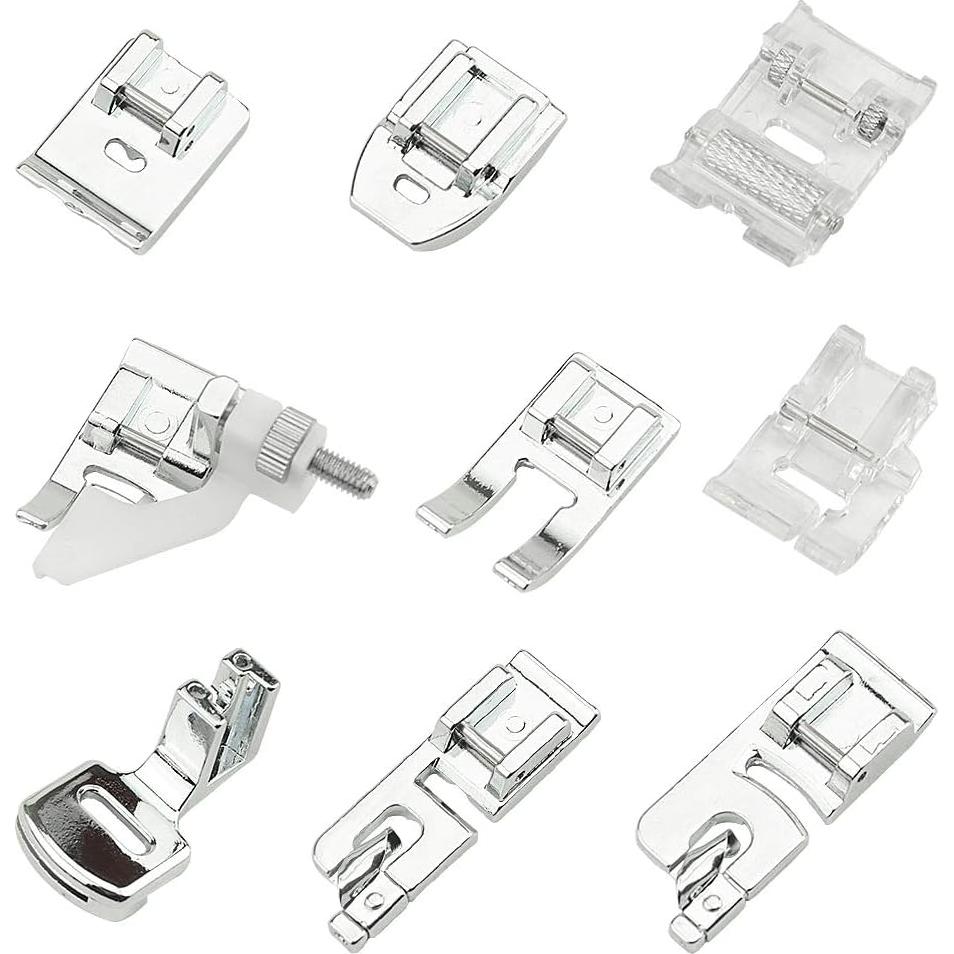 Juego de 32 Piezas de Prensatelas TOVOT para Máquina de Coser