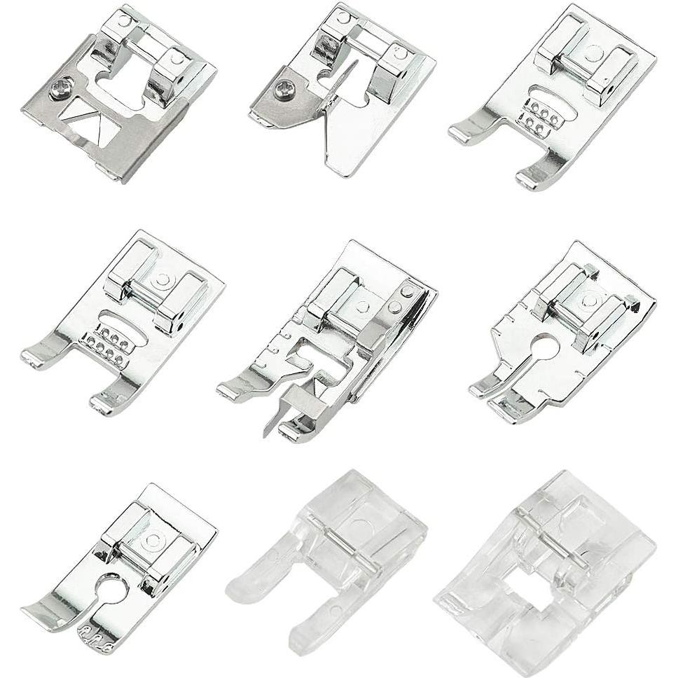 Juego de 32 Piezas de Prensatelas TOVOT para Máquina de Coser