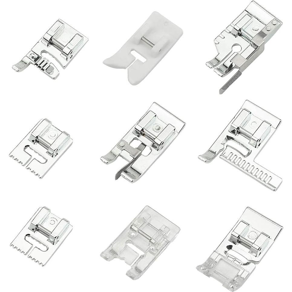 Juego de 32 Piezas de Prensatelas TOVOT para Máquina de Coser