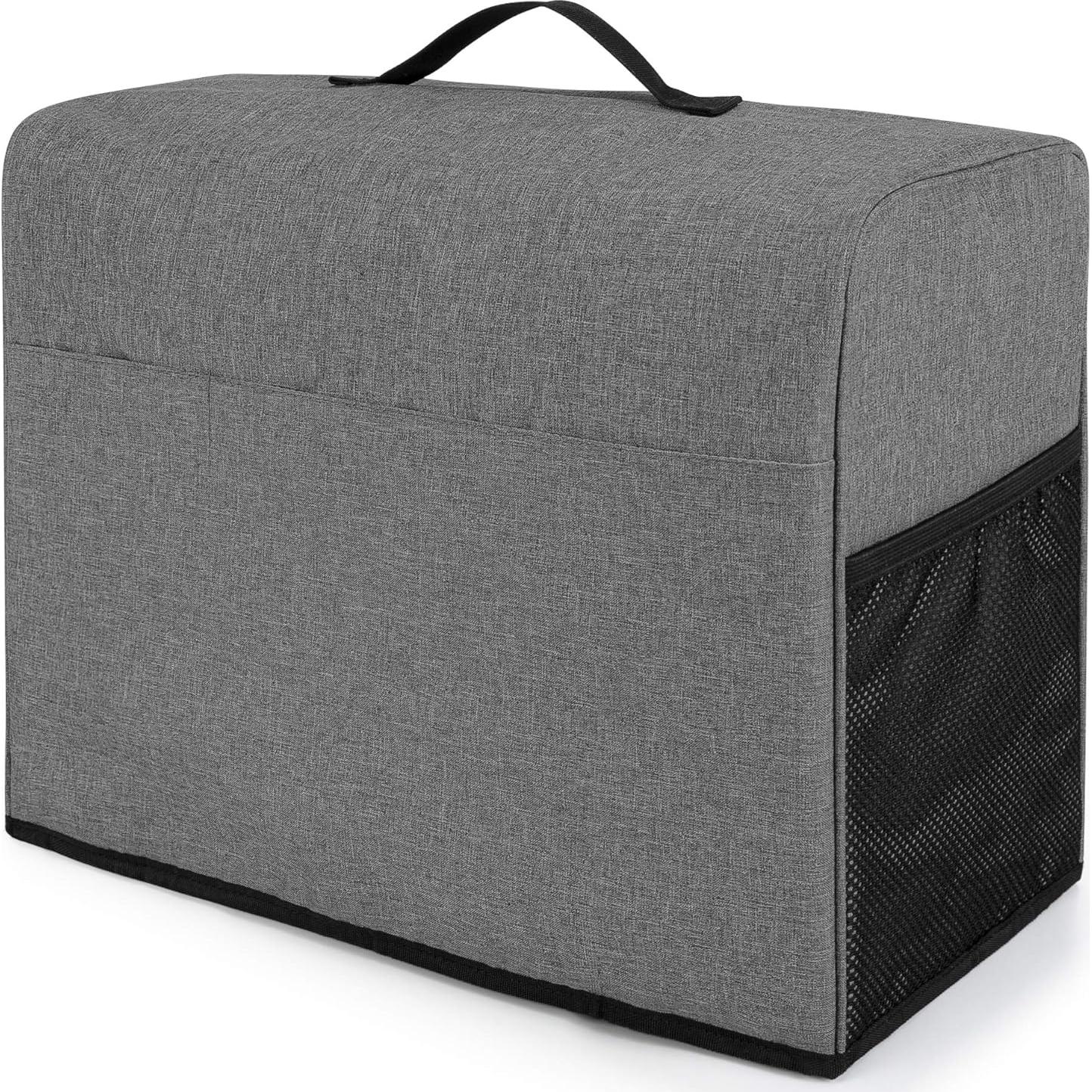Funda Protectora CURMIO para Máquina de Coser Gris 42x20.6x33.4cm