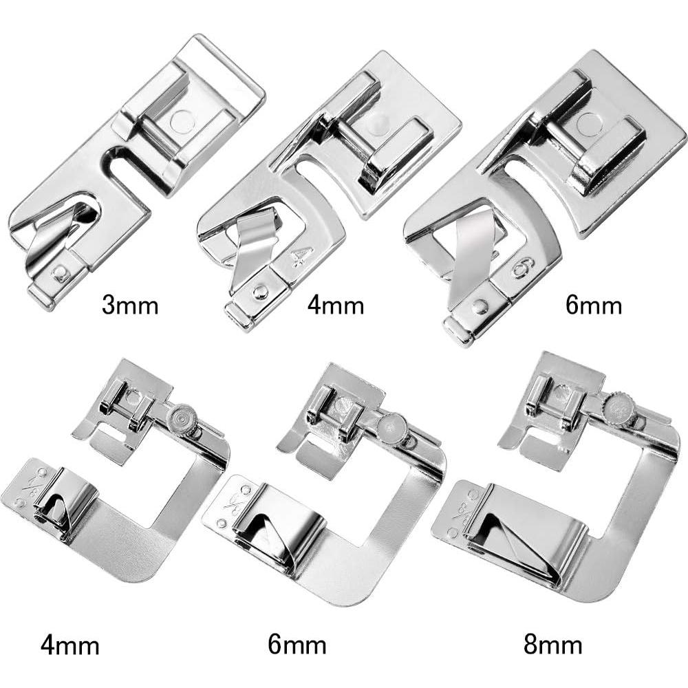 Kit de Prensatelas y Agujas para Máquina de Coser LUNARM