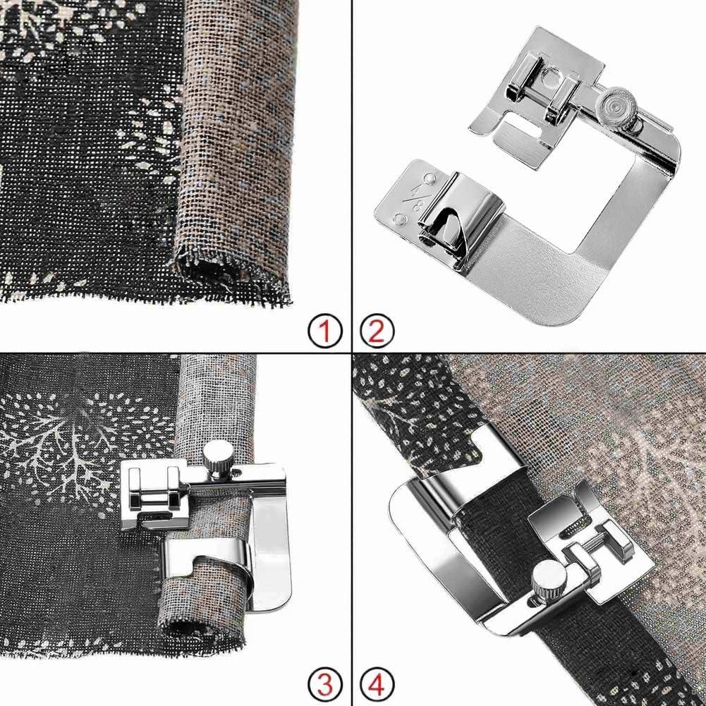 Kit de Prensatelas y Agujas para Máquina de Coser LUNARM