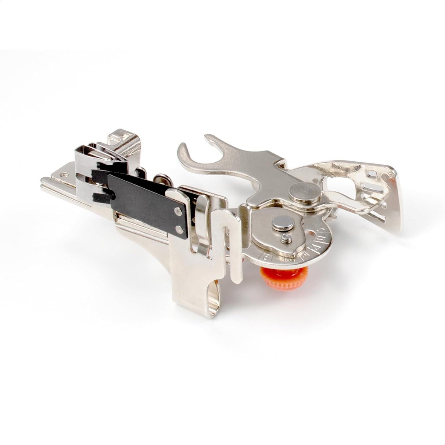 Ruffler Attachment Presser Foot for Low Shank Singer, Brother, Janome, Juki, Babylock, Elna, Kenmore, White, Necchi, Simplicity, Euro-Pro, New Home, and More Sewing Machines #55705