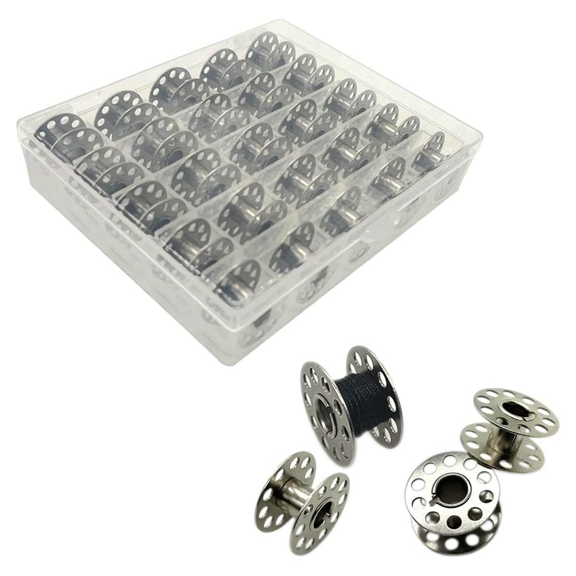 25 Bobinas de Metal para Máquina de Coser LeBeila Clase 15
