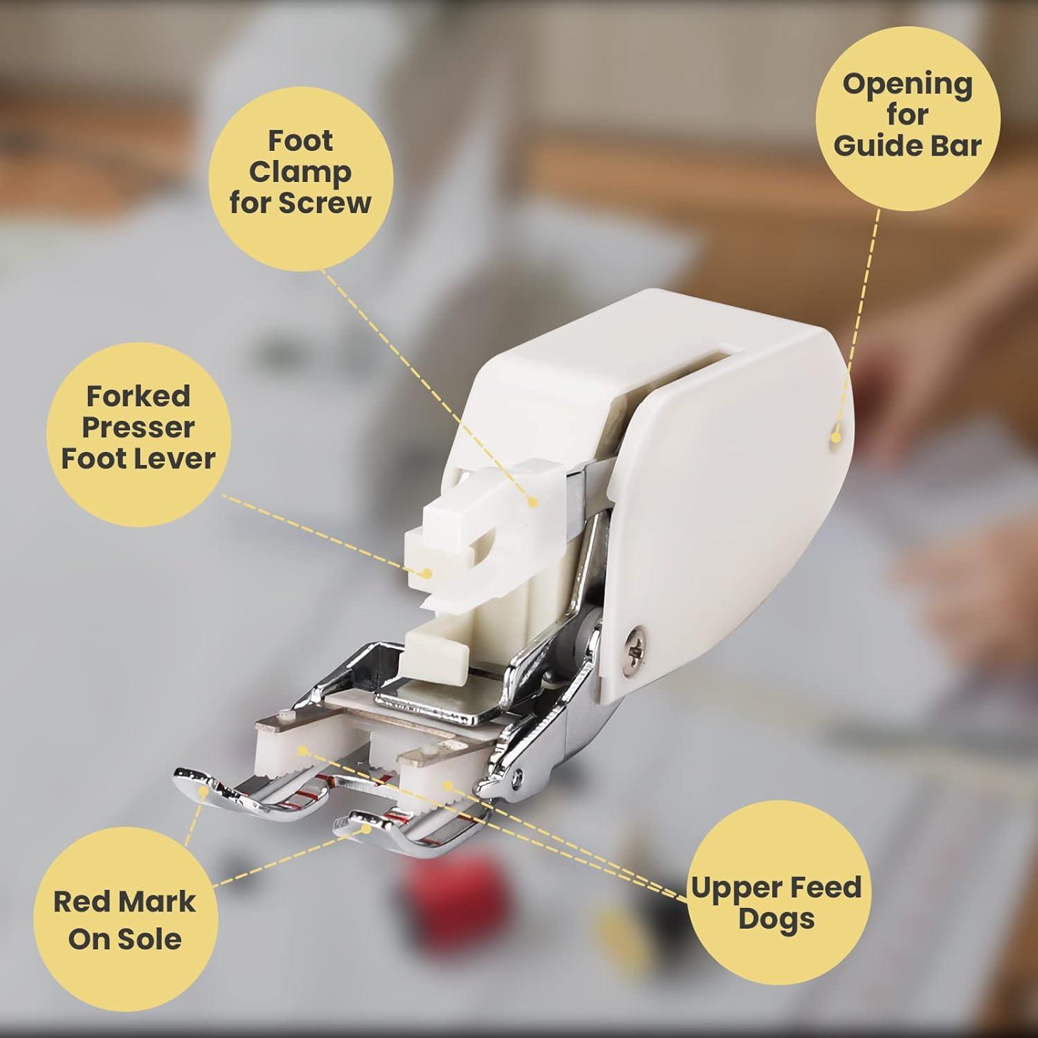 Pie de costura de alimentación uniforme Brother F033N 18g
