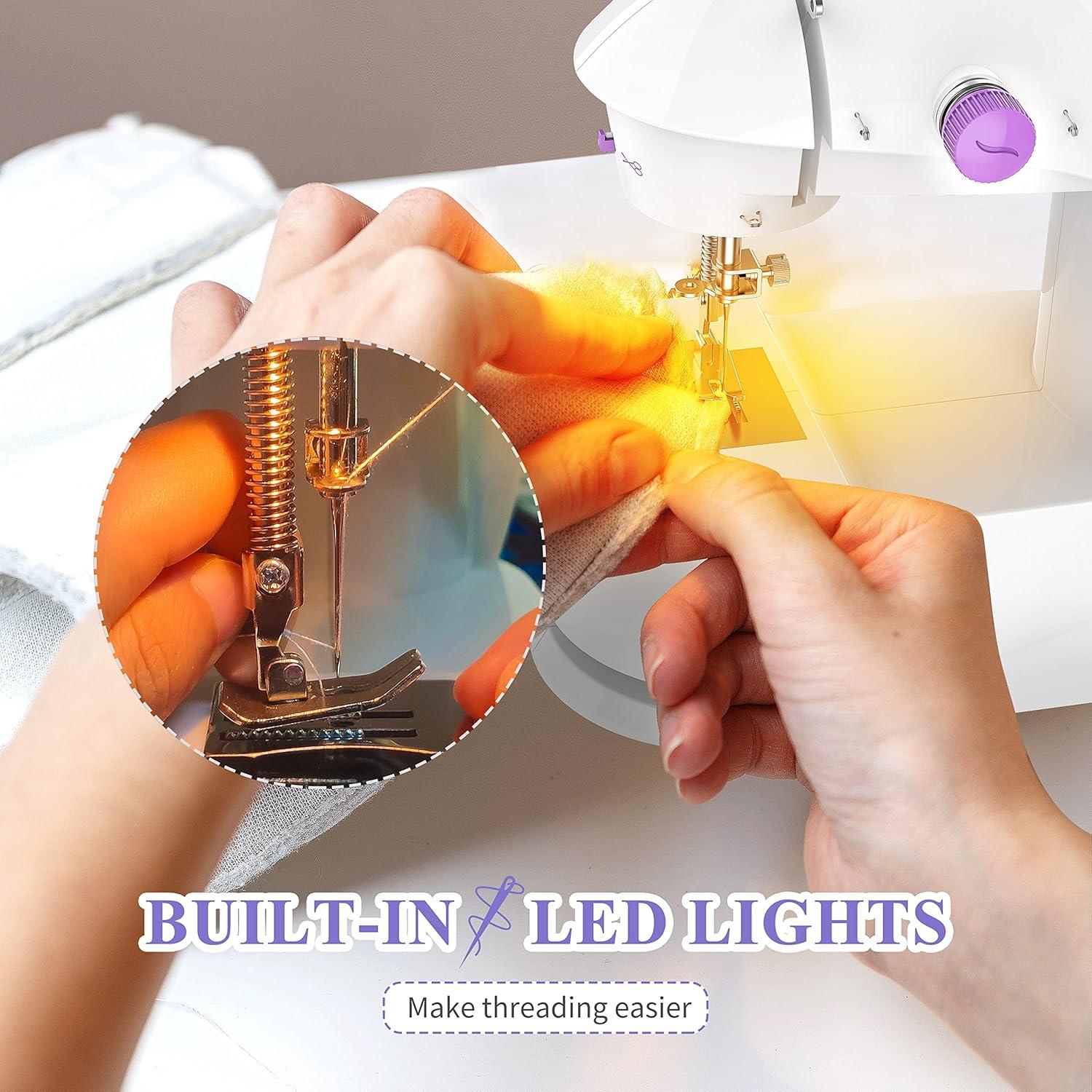 Máquina de Coser KPCB Tech FHSM-201 Mini para Principiantes