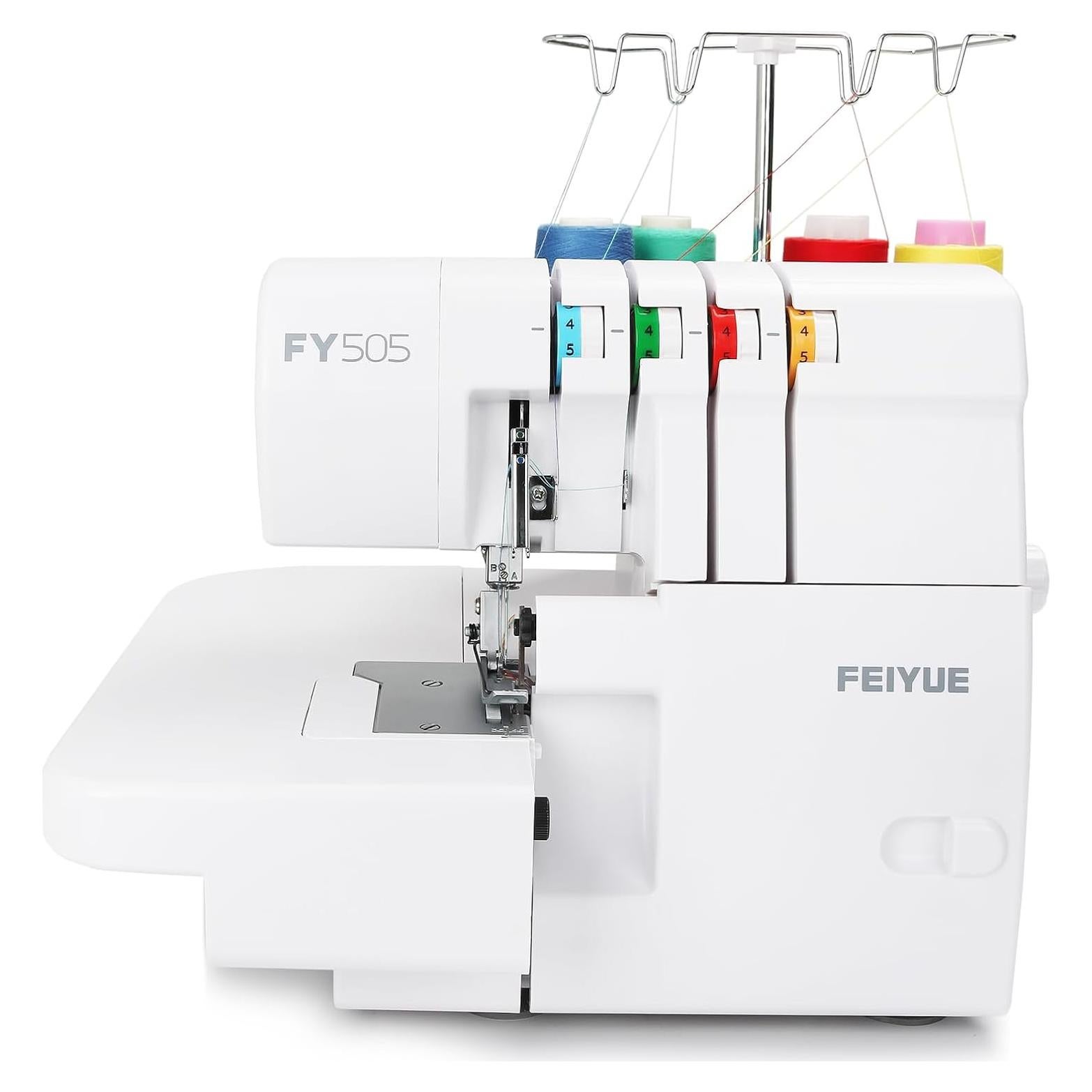 Máquina de Overlock Serger FEIYUE FY505 2/3/4 Hilos Metal