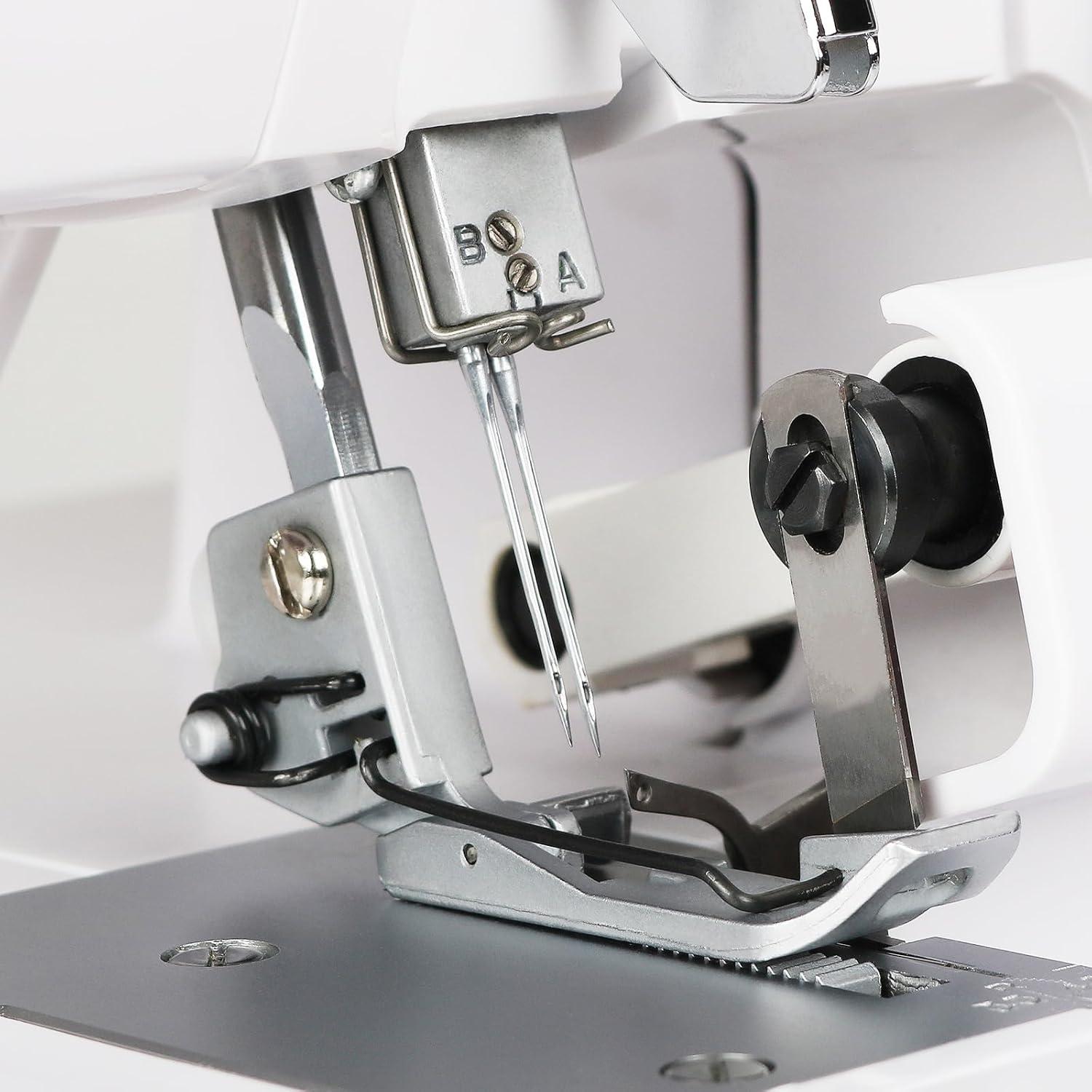 Máquina de Overlock Serger FEIYUE FY505 2/3/4 Hilos Metal