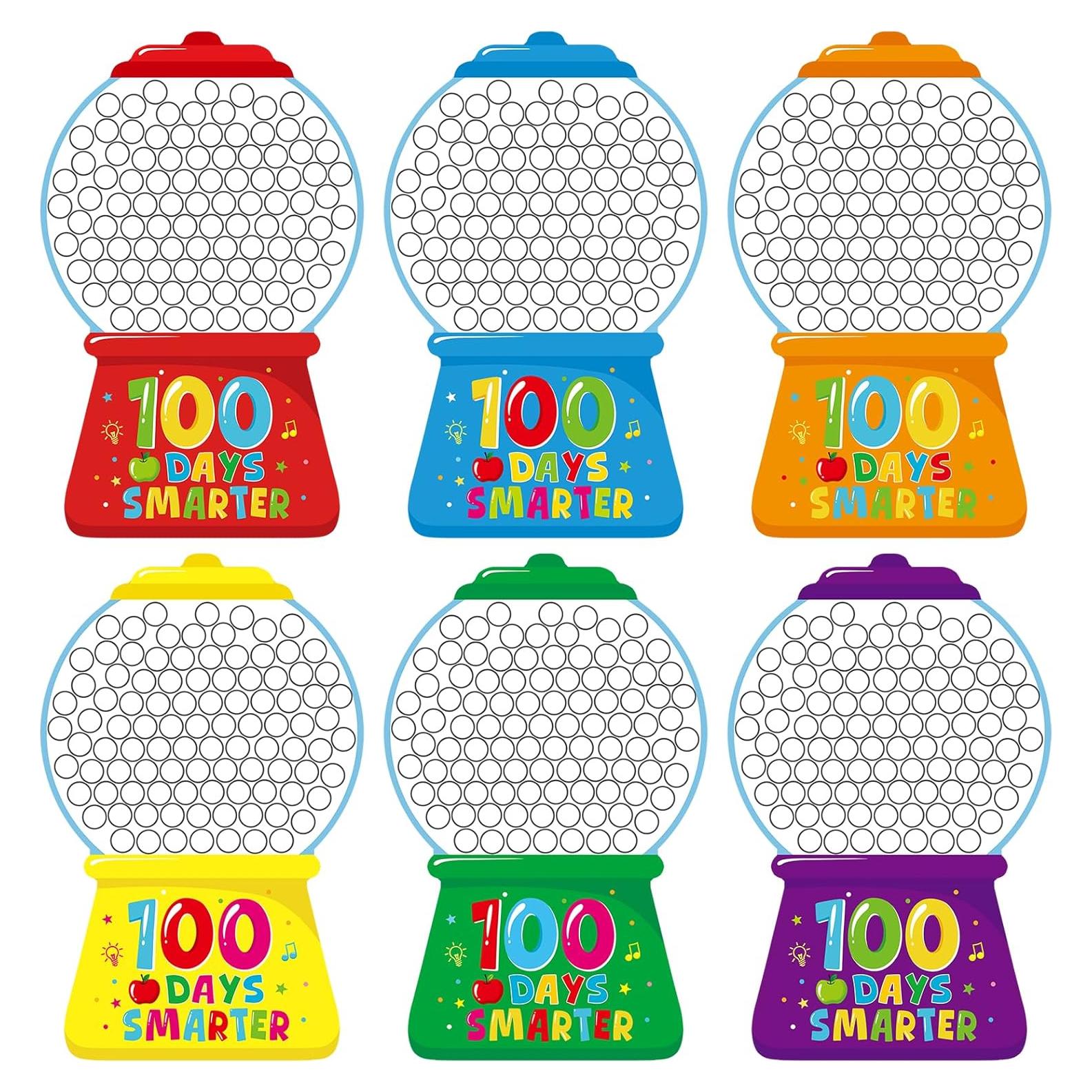 Kit de Manualidades Hedeey 36 Piezas 100 Días de Escuela