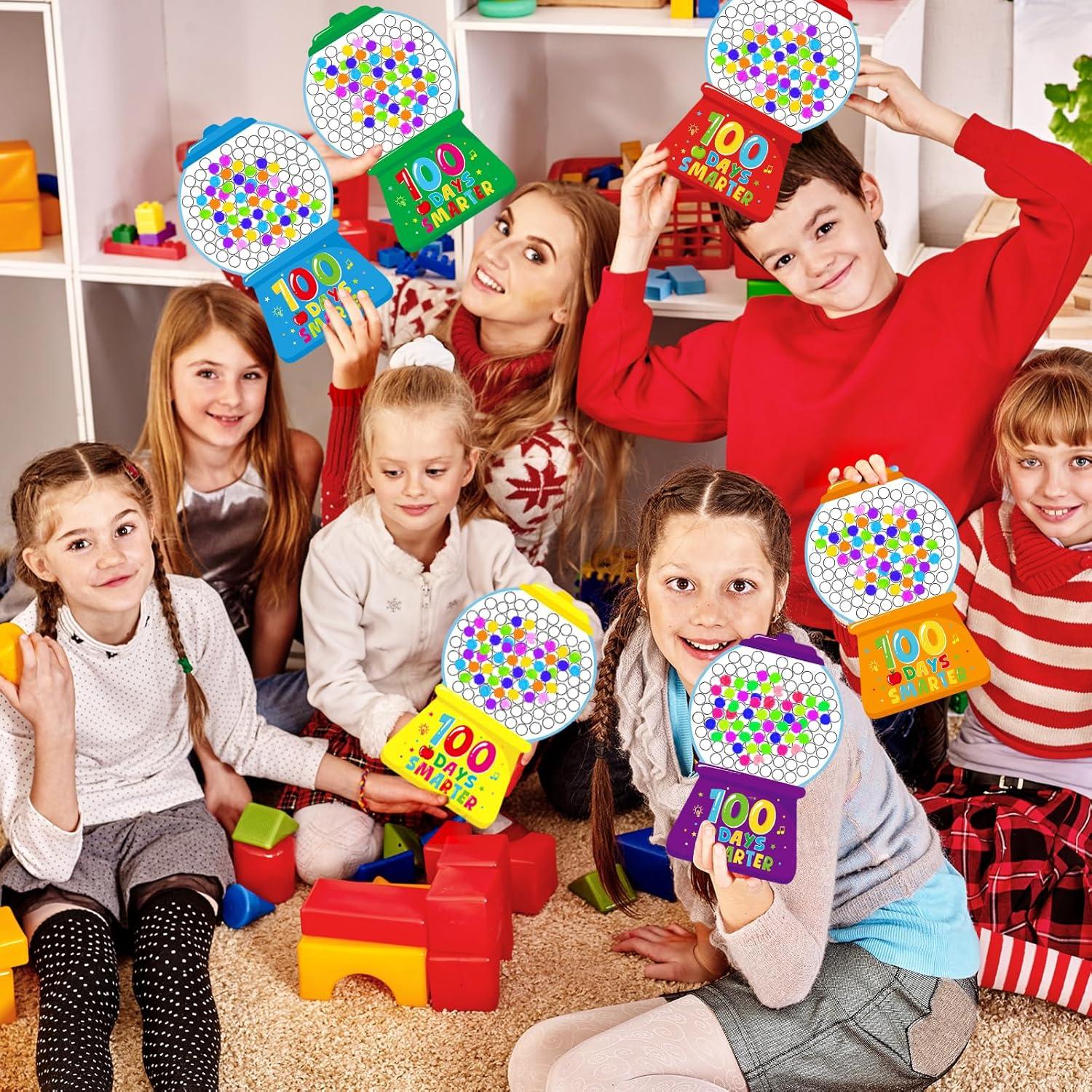 Kit de Manualidades Hedeey 36 Piezas 100 Días de Escuela