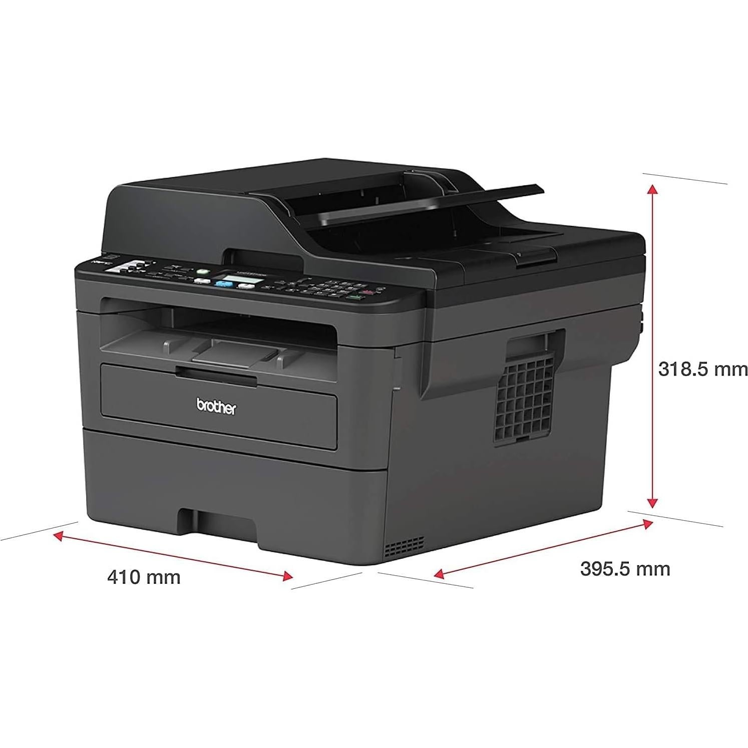 Impresora Multifuncional Láser Brother MFC-L2710DW - 32 Páginas/Min