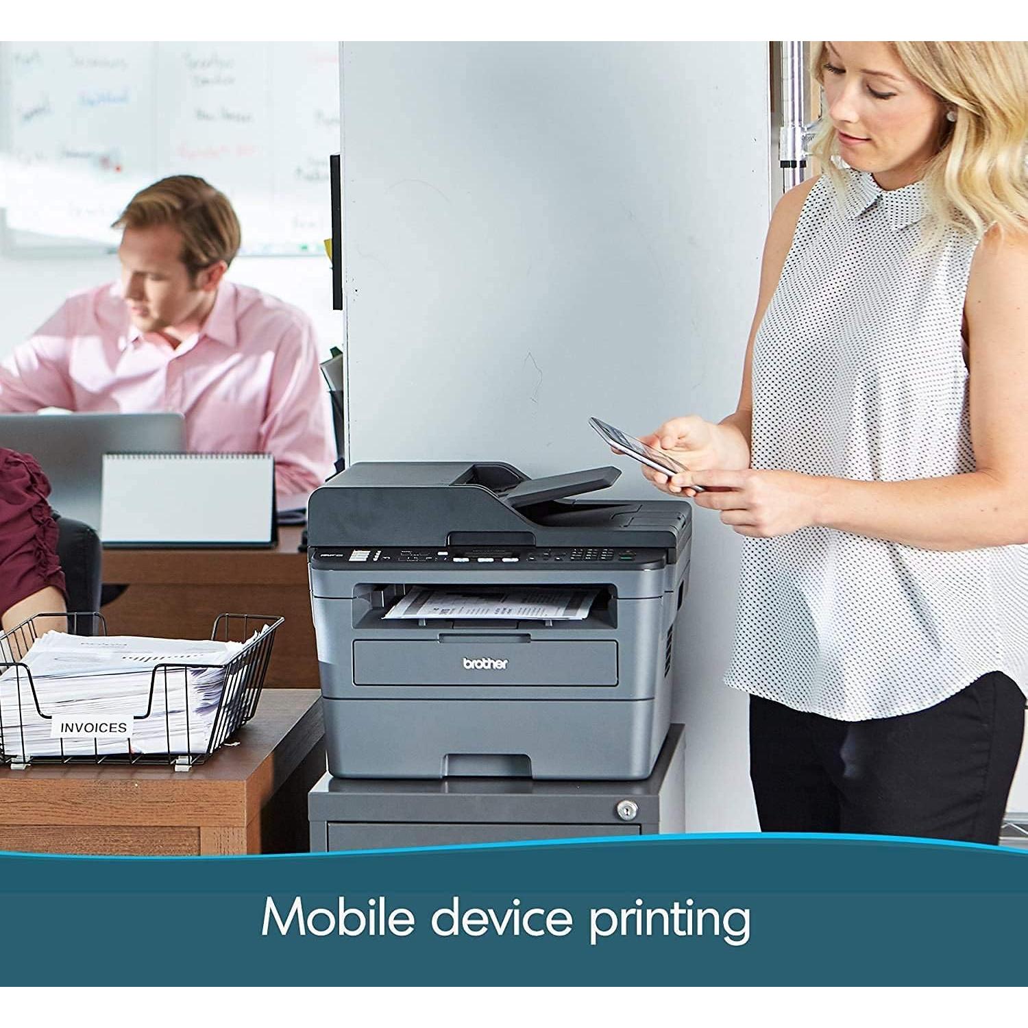 Impresora Multifuncional Láser Brother MFC-L2710DW - 32 Páginas/Min