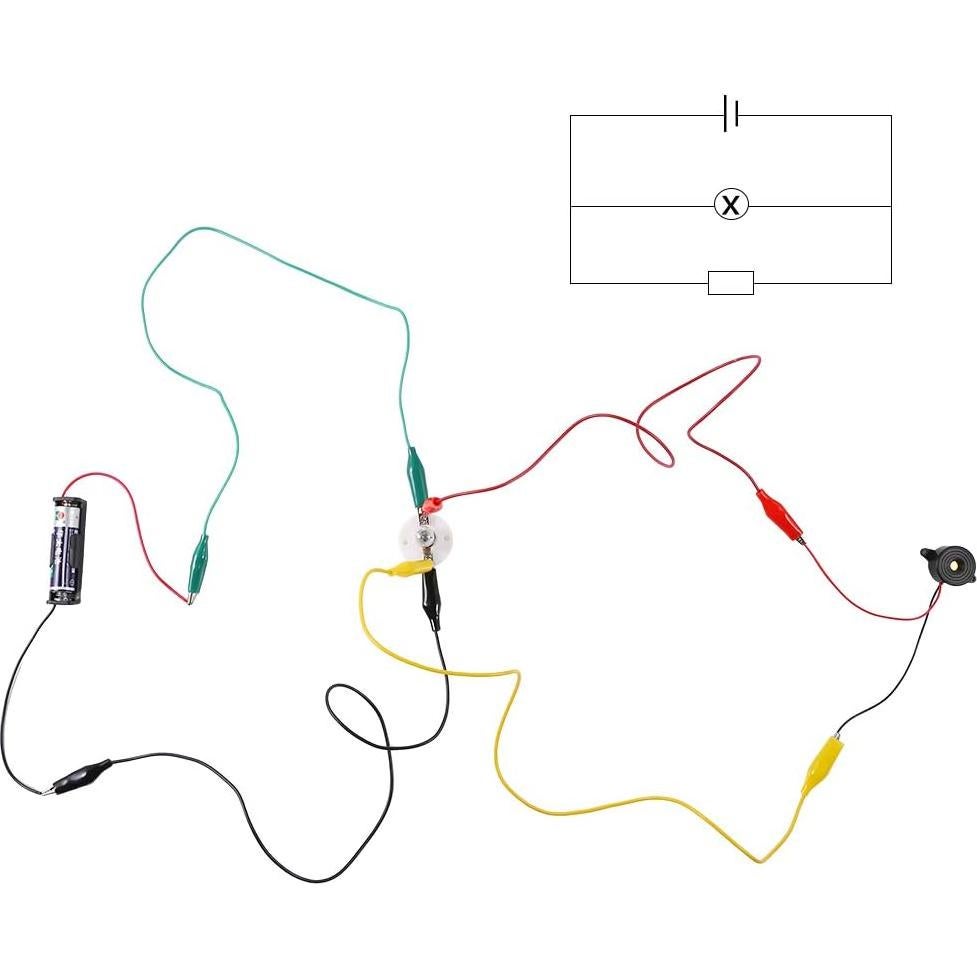 Kit de Motor Eléctrico Sntieecr para Experimentos STEM