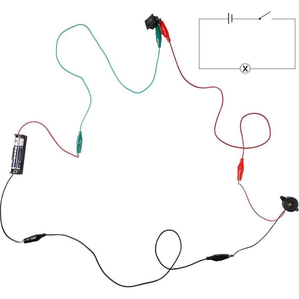 Kit de Motor Eléctrico Sntieecr para Experimentos STEM