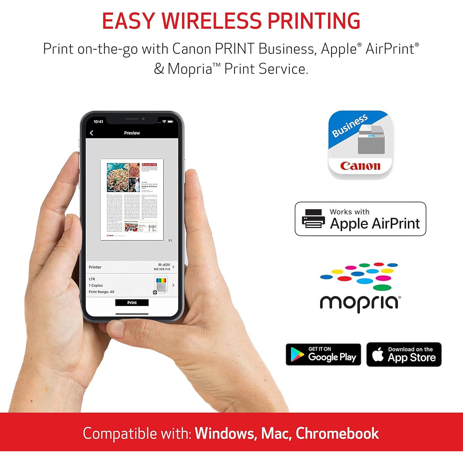 imageCLASS LBP122dw - Monochrome Duplex Wireless Laser Printer, Single Function, Home Office, Mobile Ready, 30 PPM, Black