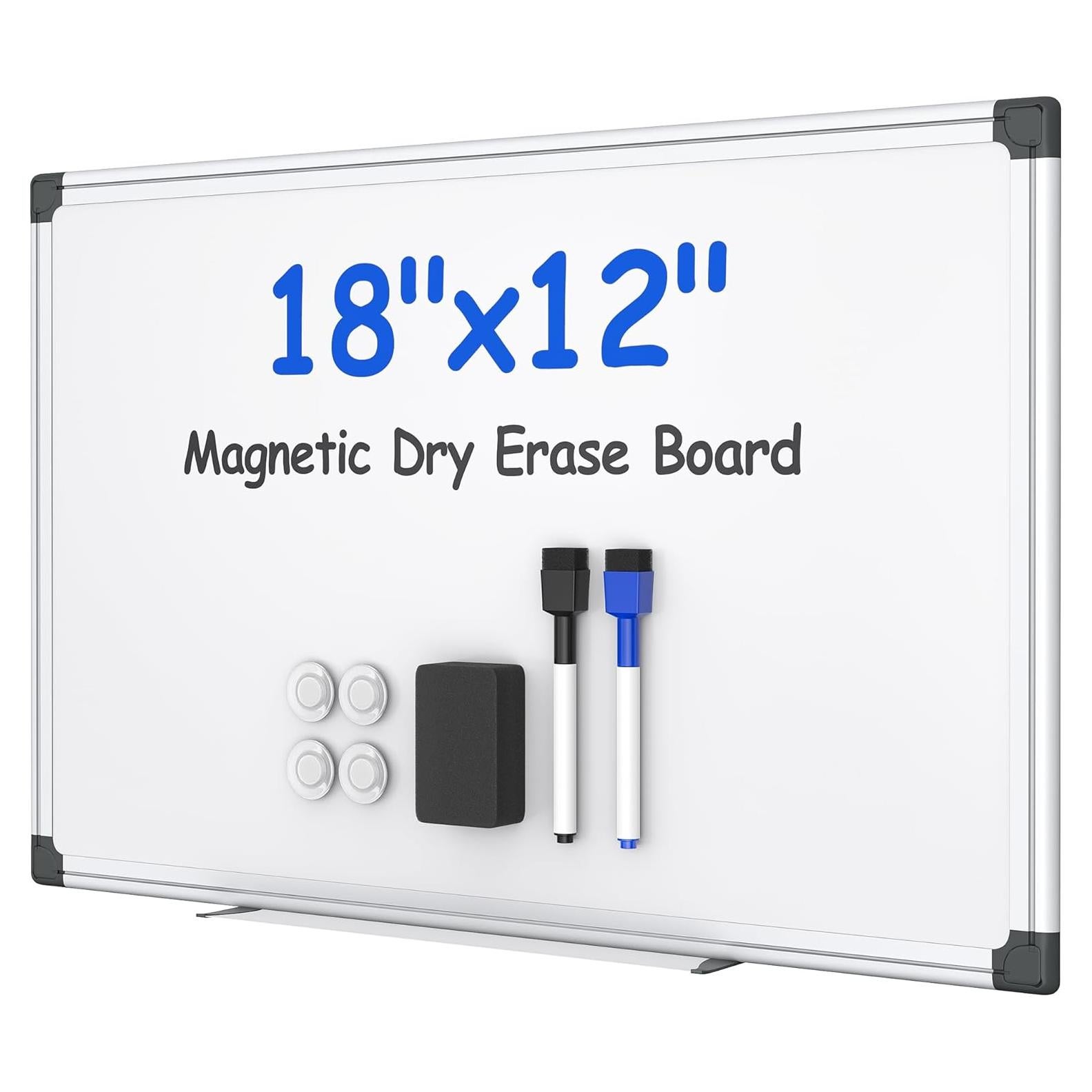 Pizarra Blanca Magnética VUSIGN 45.72x30.48cm con Accesorios