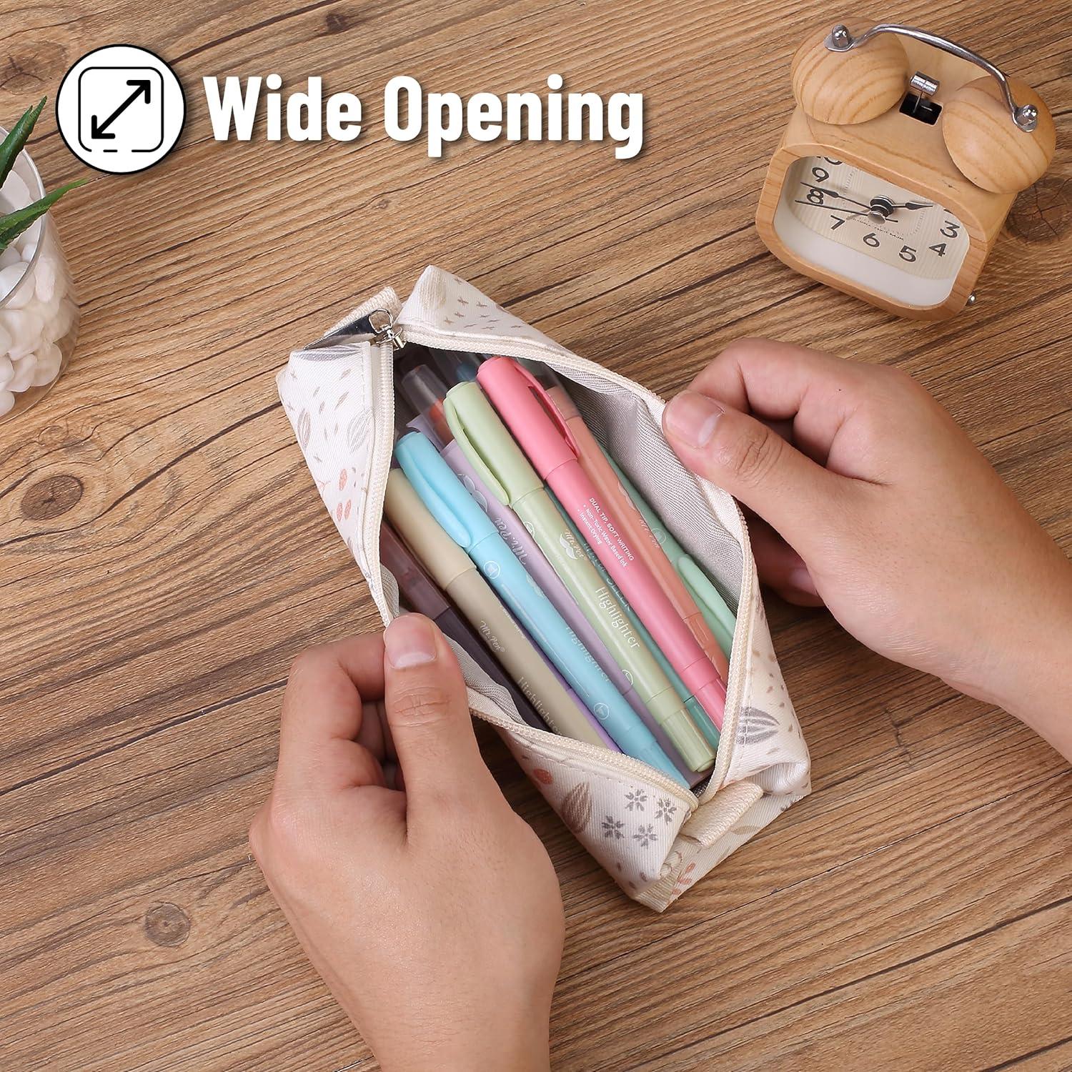 Estuche de Lápices Mr. Pen Boho, Lona Multifuncional