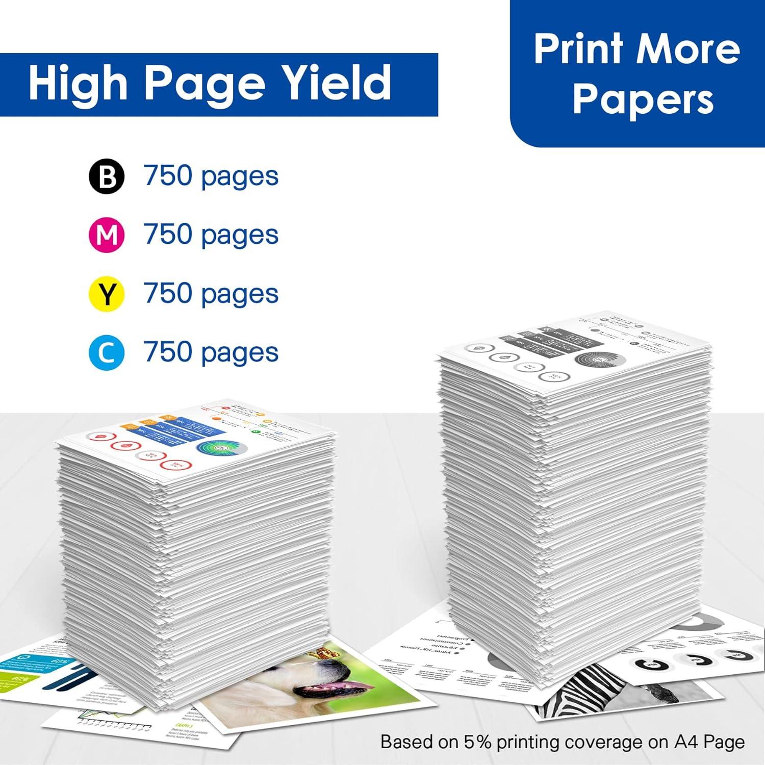 Cartuchos de tinta Valinkso LC404XL compatibles 4 colores