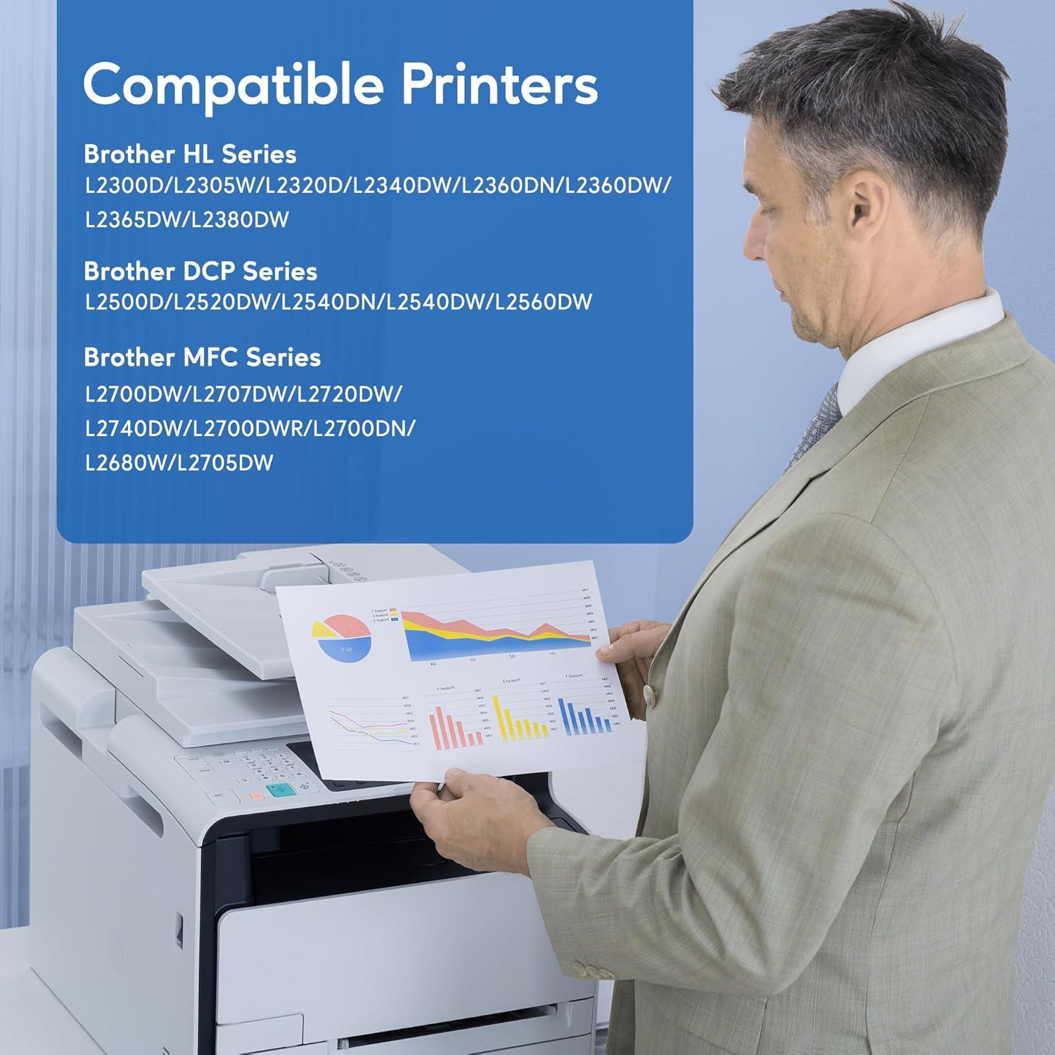 Cartucho de Tóner Negro WEAREC TN-660 Alto Rendimiento 4 Pzs