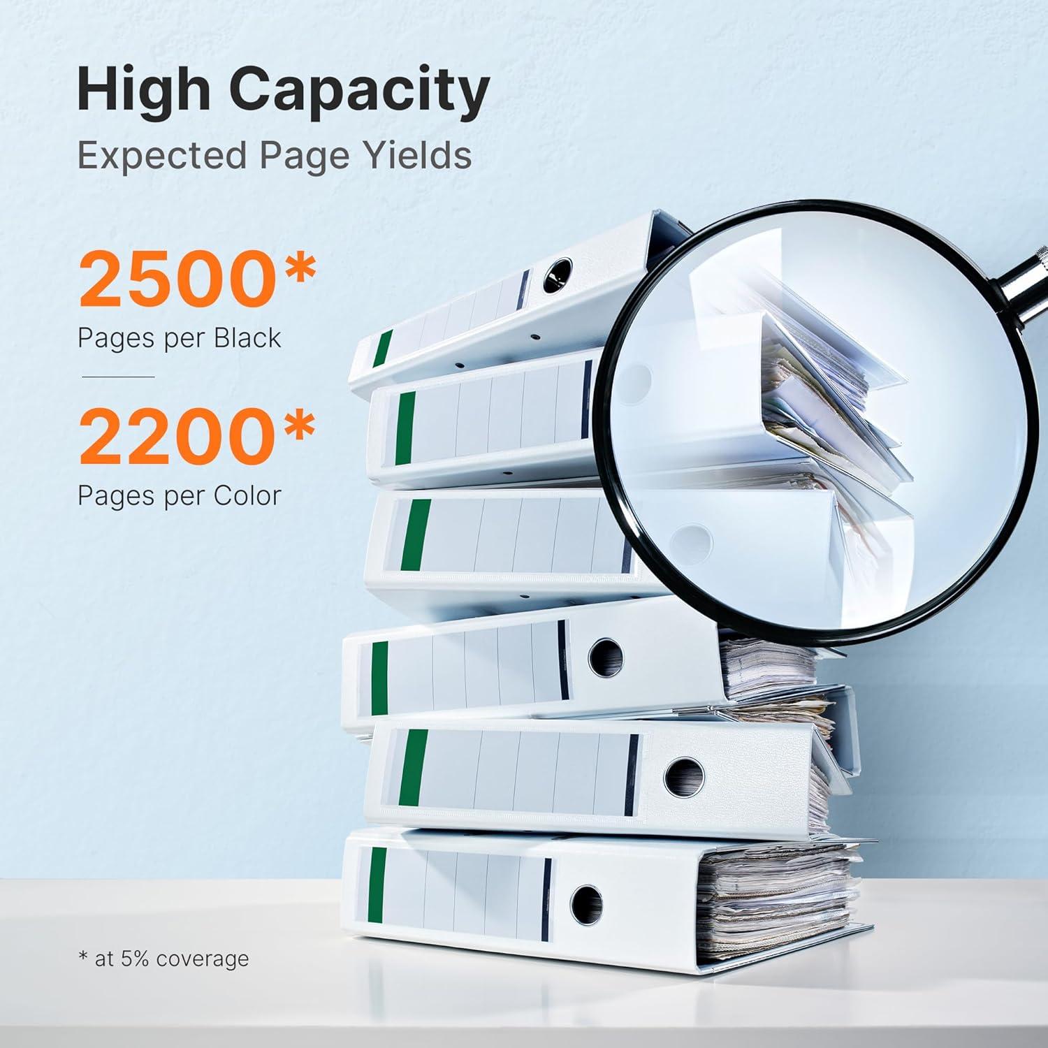 Cartuchos de tóner E-Z Ink TN221 TN225 para Brother - 4 Paquete