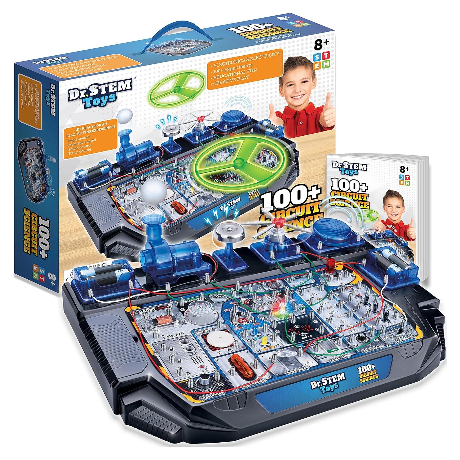 Kit de Ciencia de Circuitos Dr. STEM Toys - 100 Experimentos