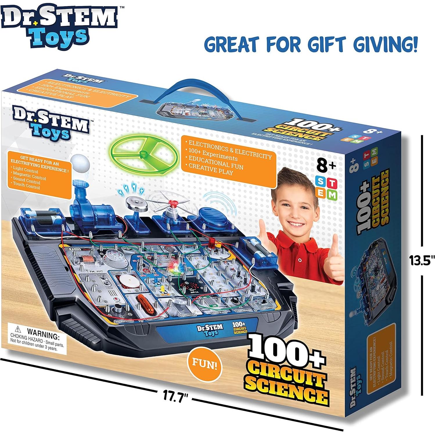 Kit de Ciencia de Circuitos Dr. STEM Toys - 100 Experimentos