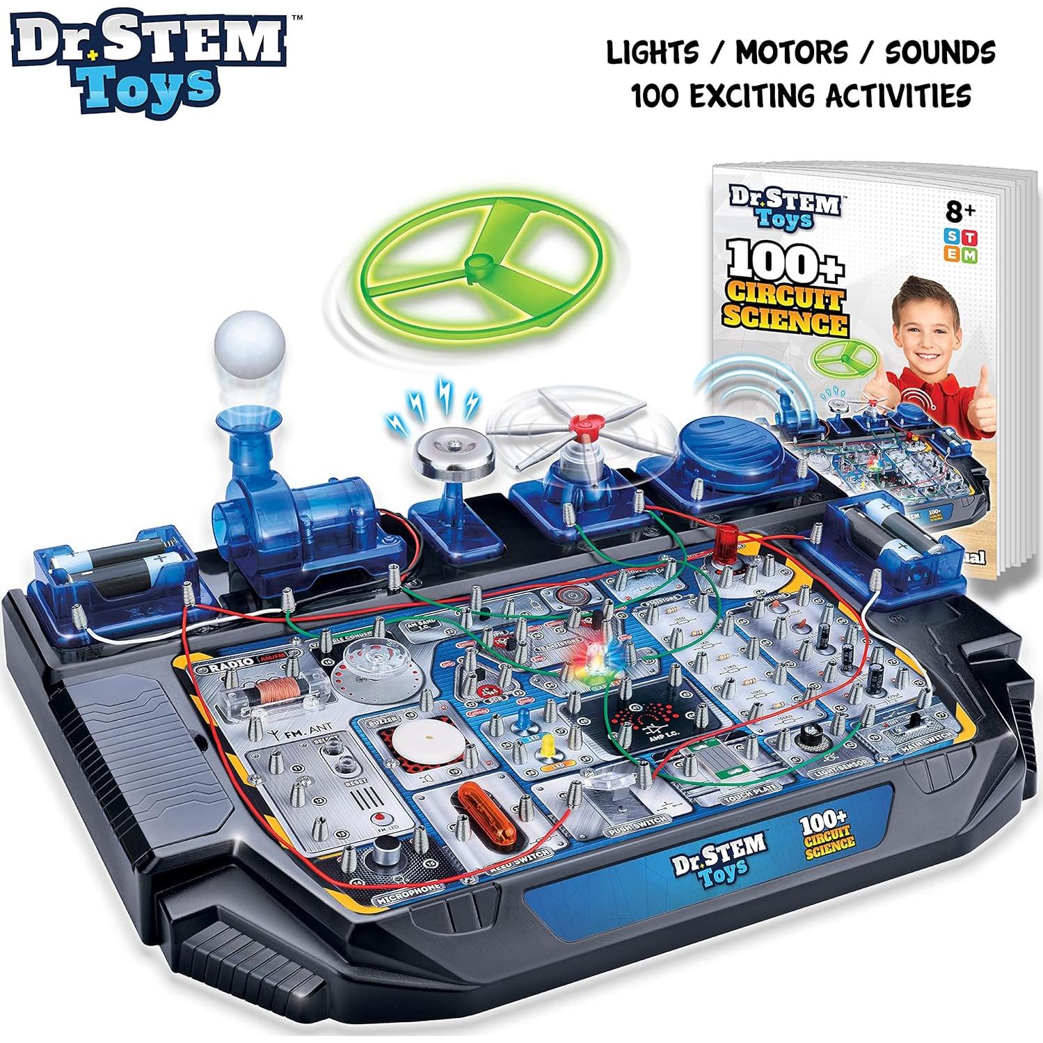 Kit de Ciencia de Circuitos Dr. STEM Toys - 100 Experimentos