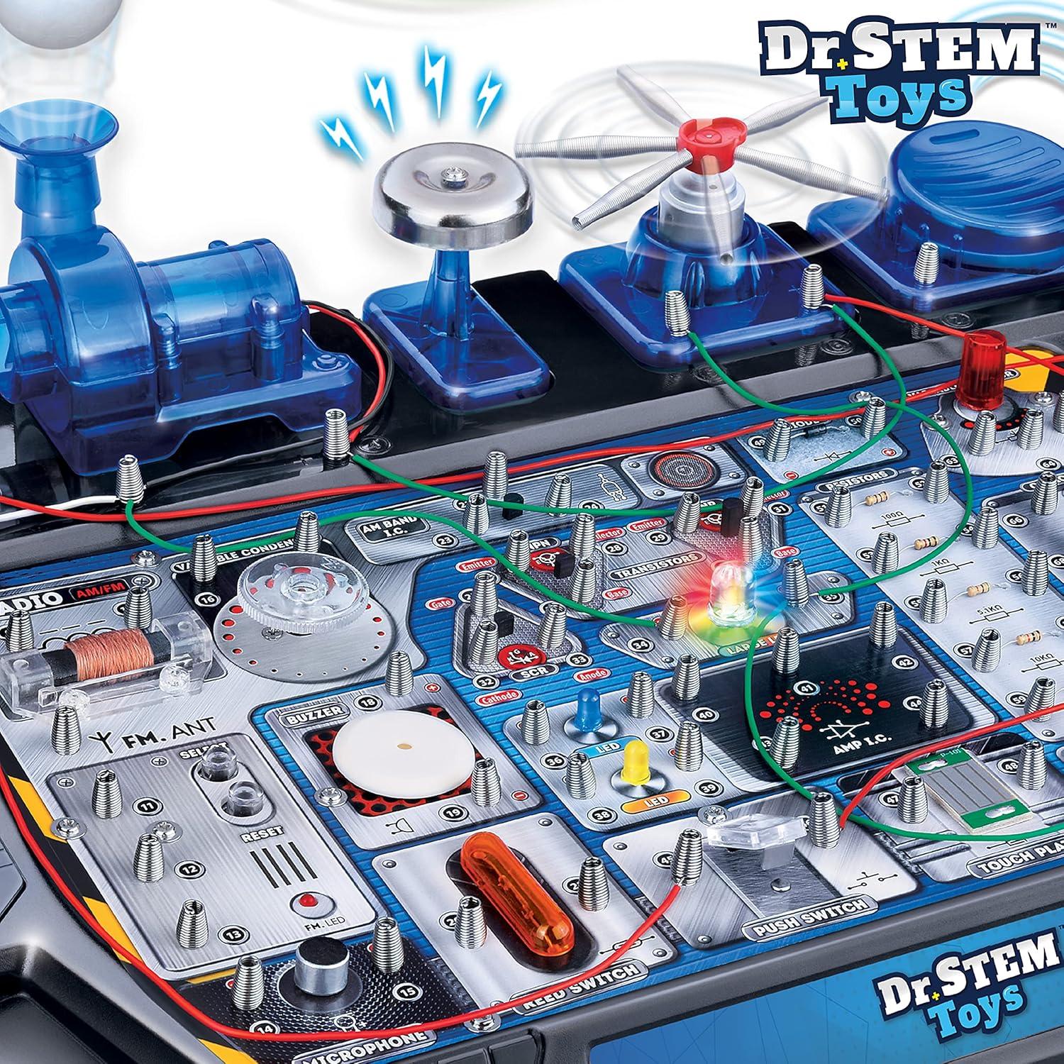 Kit de Ciencia de Circuitos Dr. STEM Toys - 100 Experimentos
