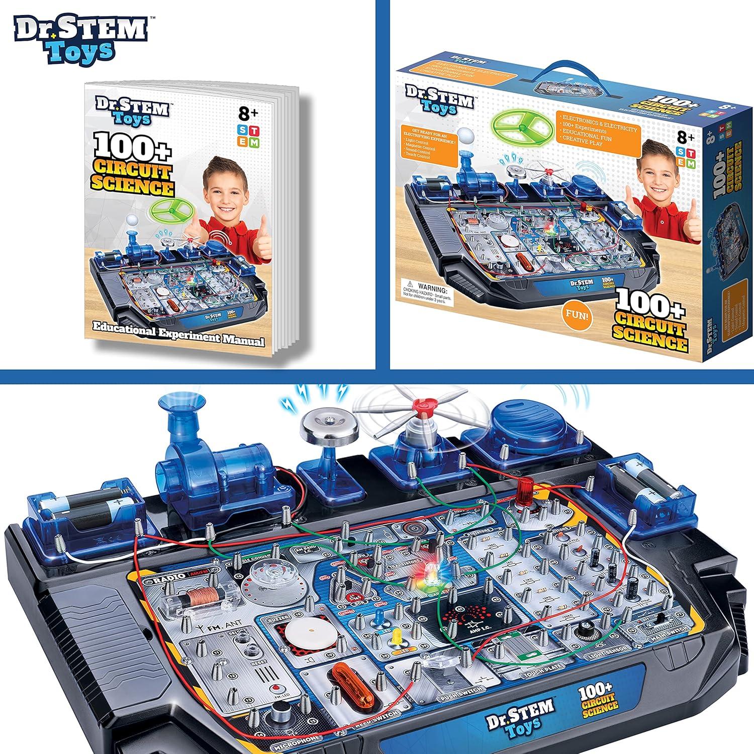 Kit de Ciencia de Circuitos Dr. STEM Toys - 100 Experimentos