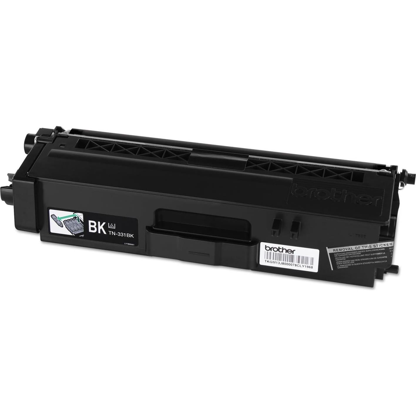 Cartucho de Tóner Negro Brother TN-331BK - Rinde 2500 Páginas