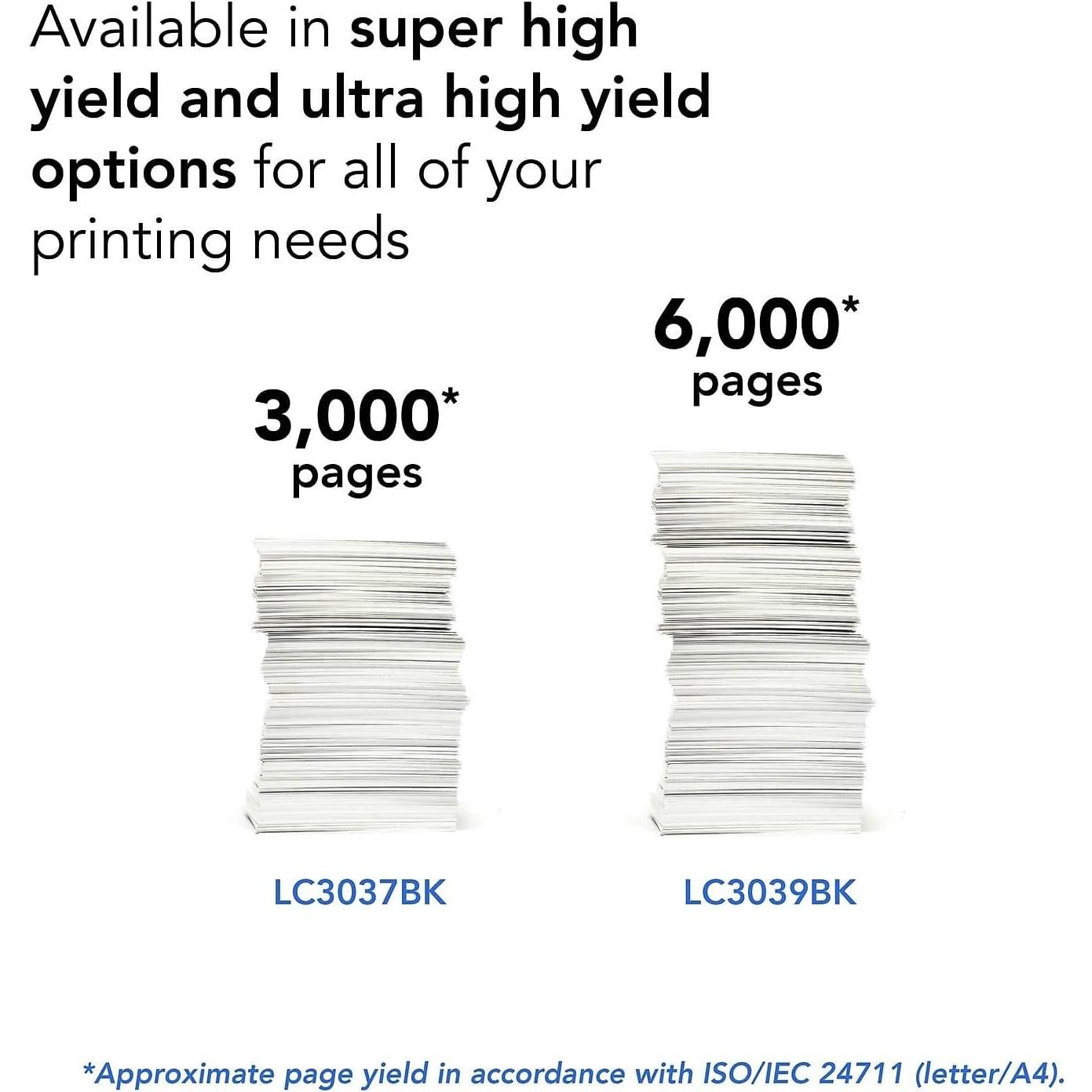 Cartuchos de Tinta Brother LC30373PKS - Paquete de 3 Colores