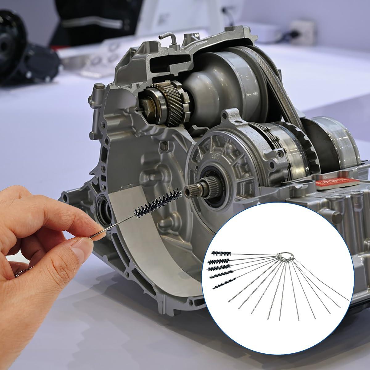 Juego de Cepillos de Bronce y Nylon CKANDAY para Taladro