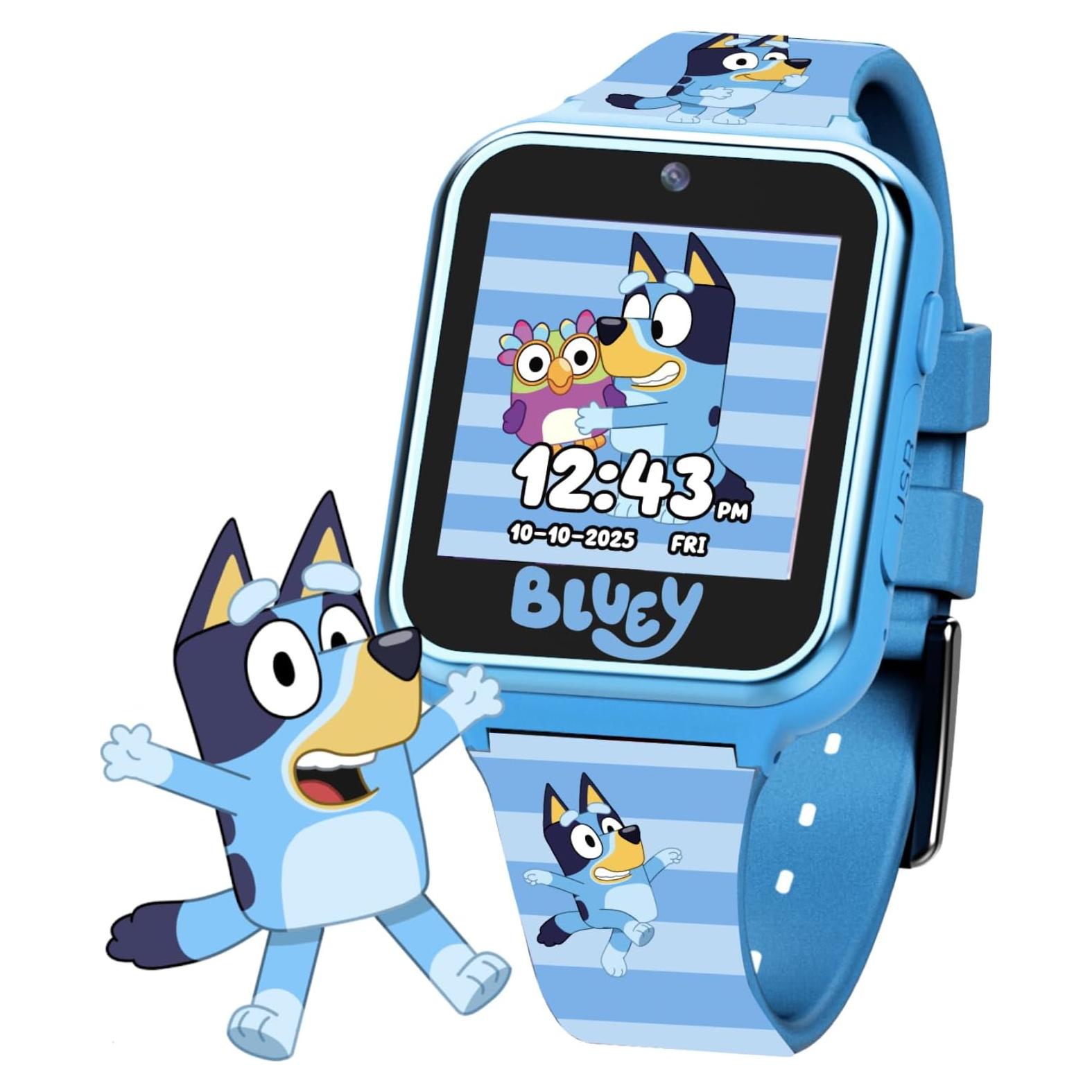 Reloj Inteligente Accutime Bluey con Cámara y Juegos