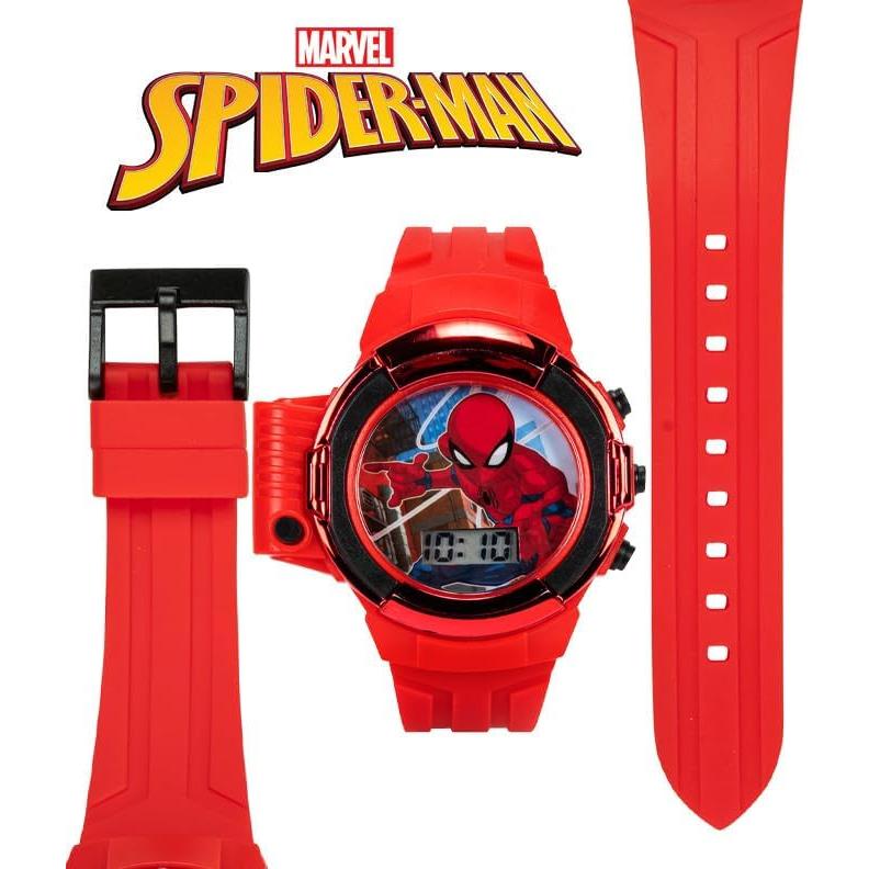 Reloj Spider-Man Accutime con Linterna LED para Niños