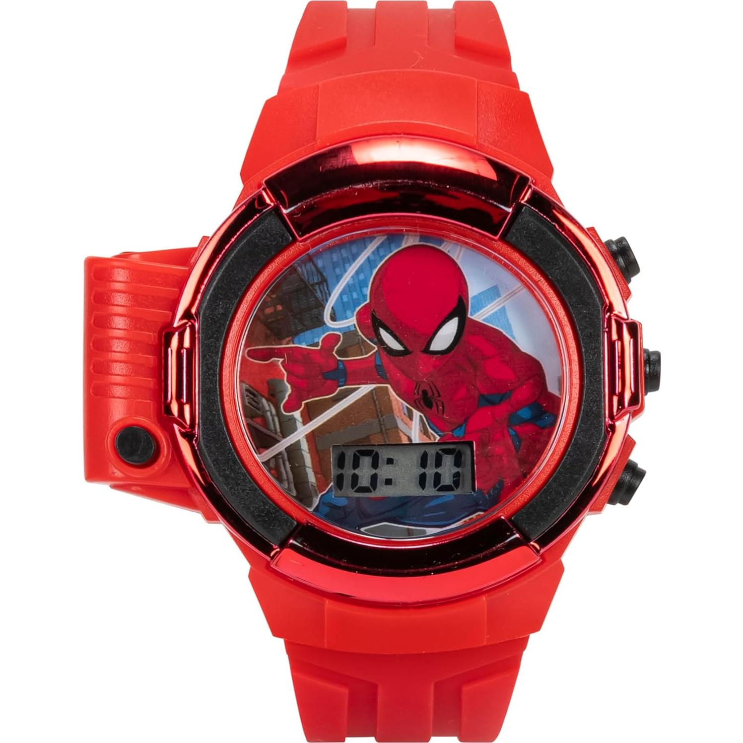 Reloj Spider-Man Accutime con Linterna LED para Niños