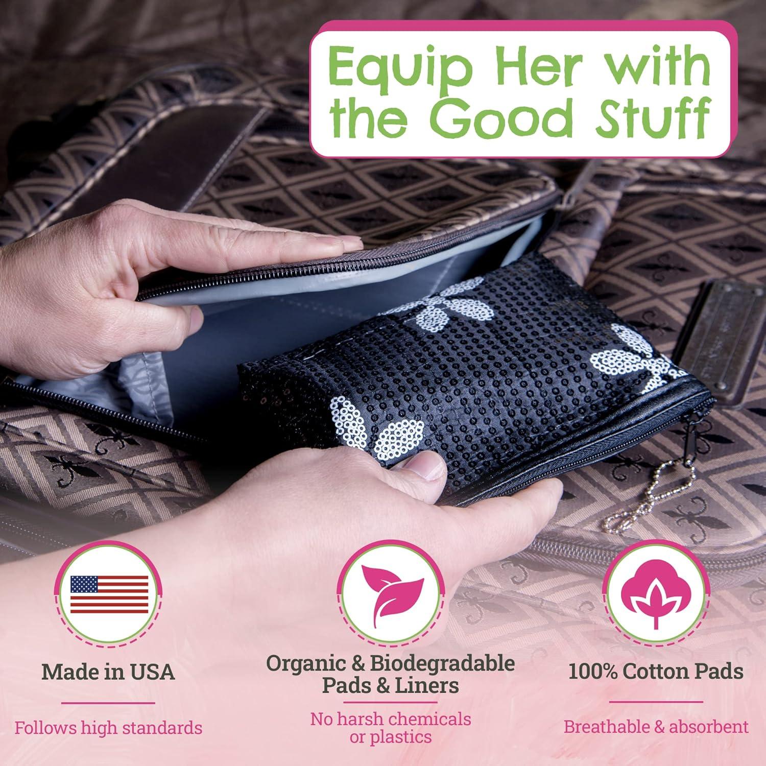 Kit Menstrual Ecológico Be Prepared para Adolescentes