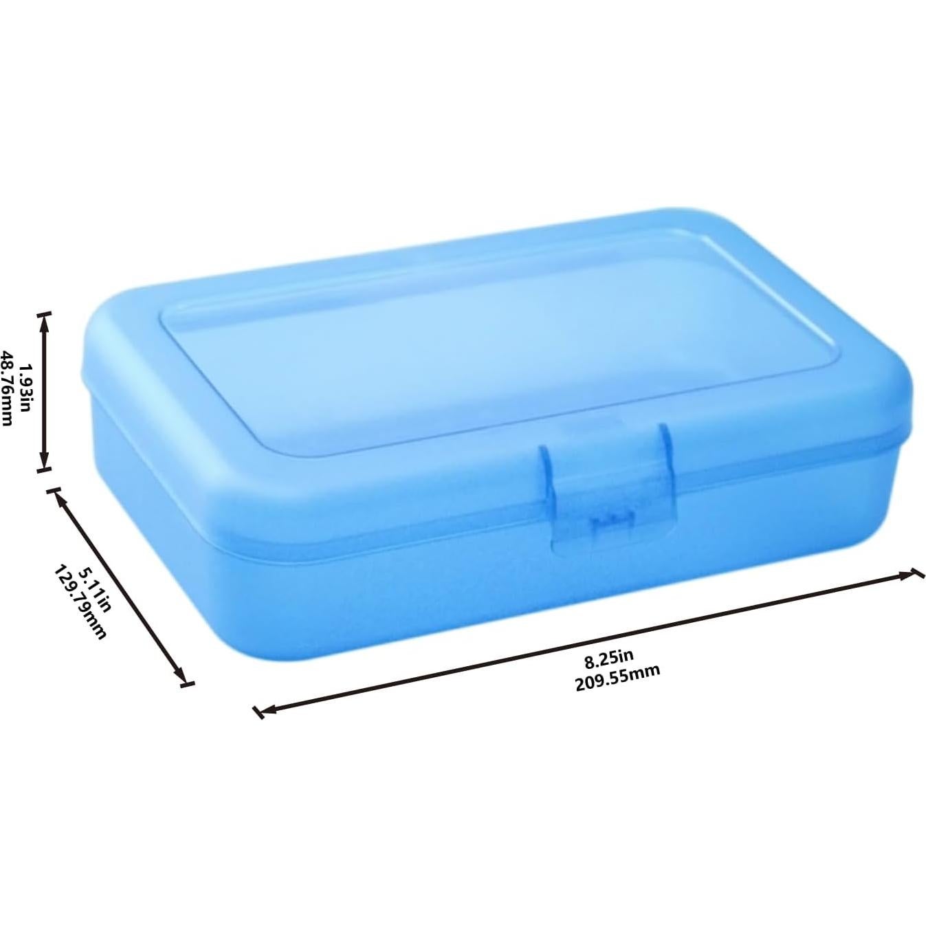 Caja de lápices Amazon Basics, paquete de 4, multicolor