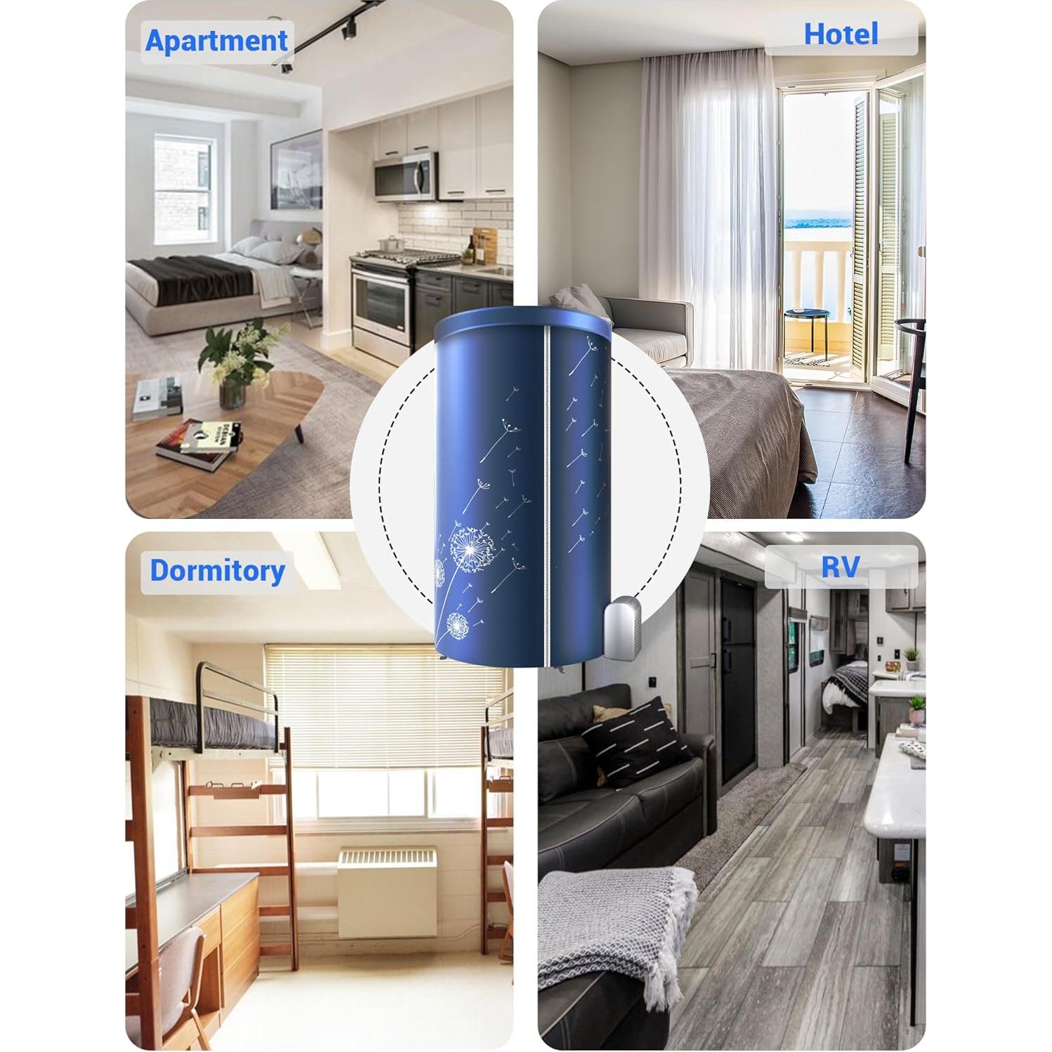 Secadora de Ropa Portátil KASYDoFF V5 1000W 12.7kg Azul