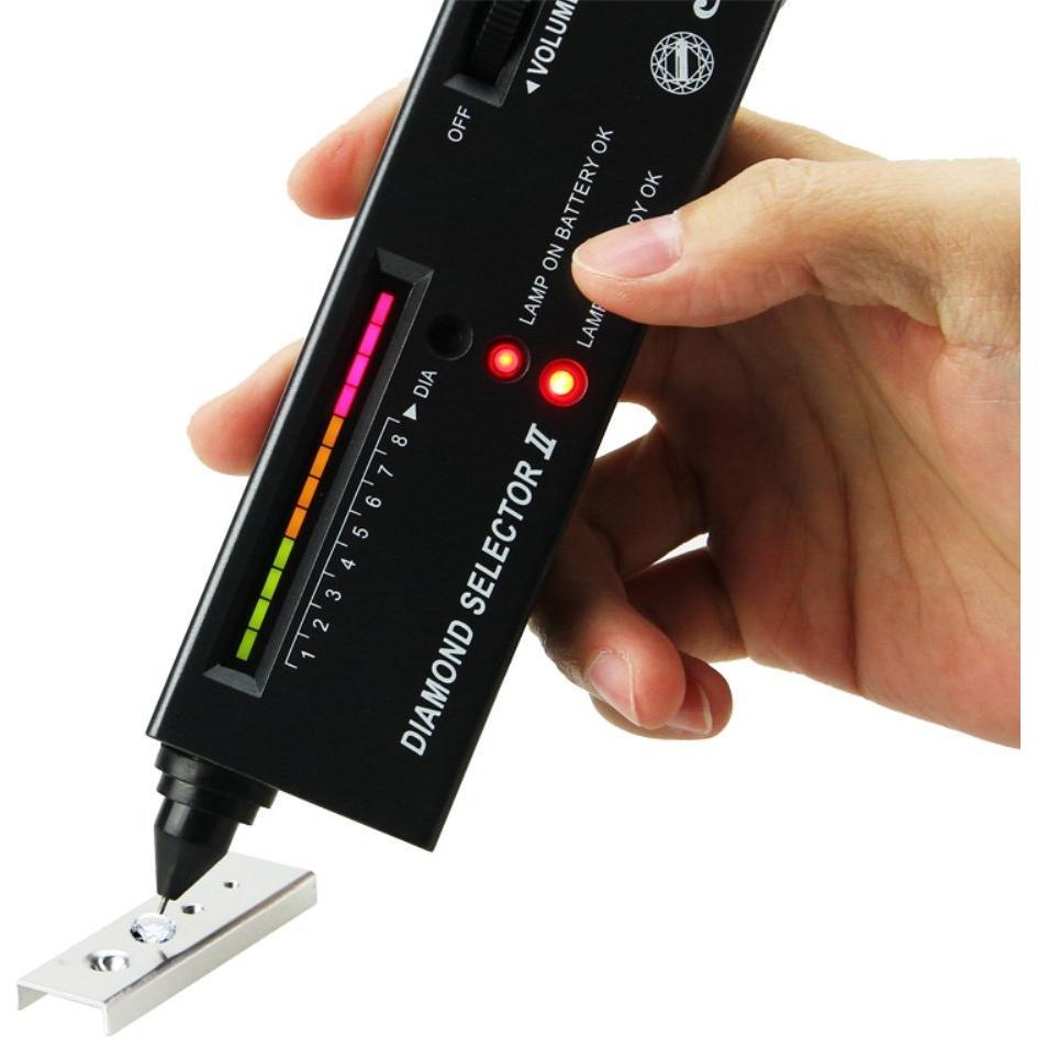 Probador de Diamantes Molo + Lupa 60X LED - Kit Joyero